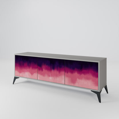 AURORA BOREALIS TV-bänk med 3 dörrar