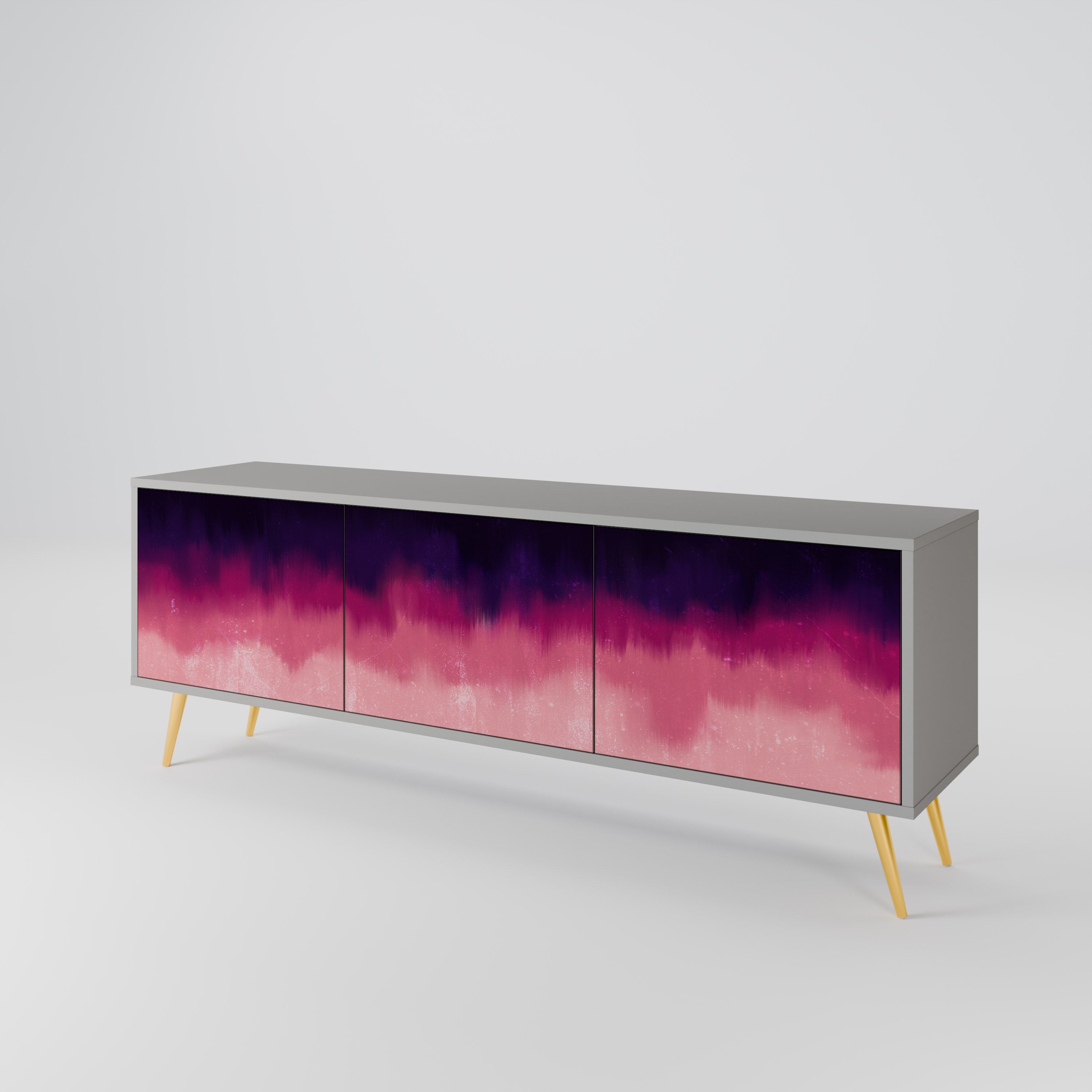 AURORA BOREALIS 3-Door TV Cabinet