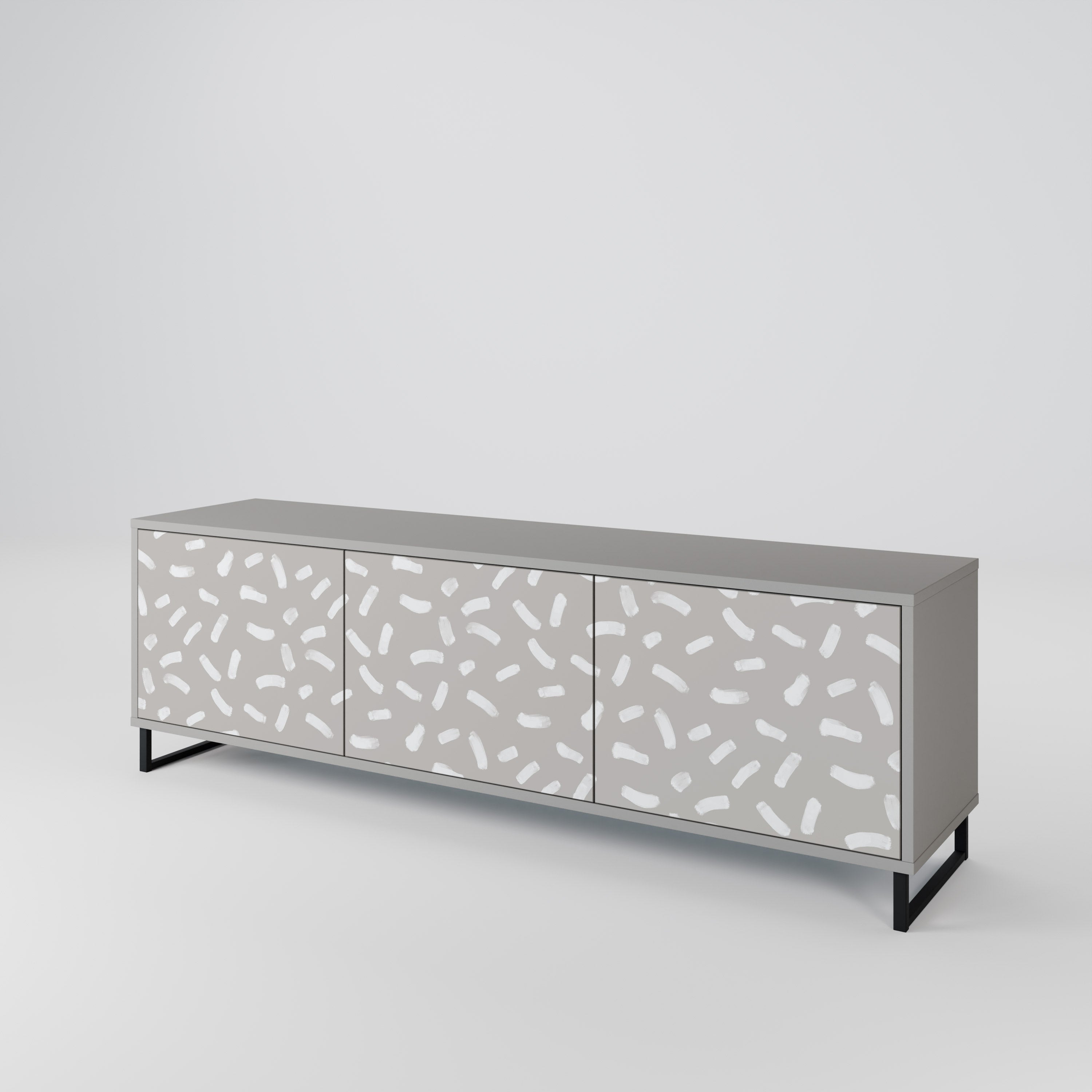 PASSING SECONDS 3-Door TV Cabinet
