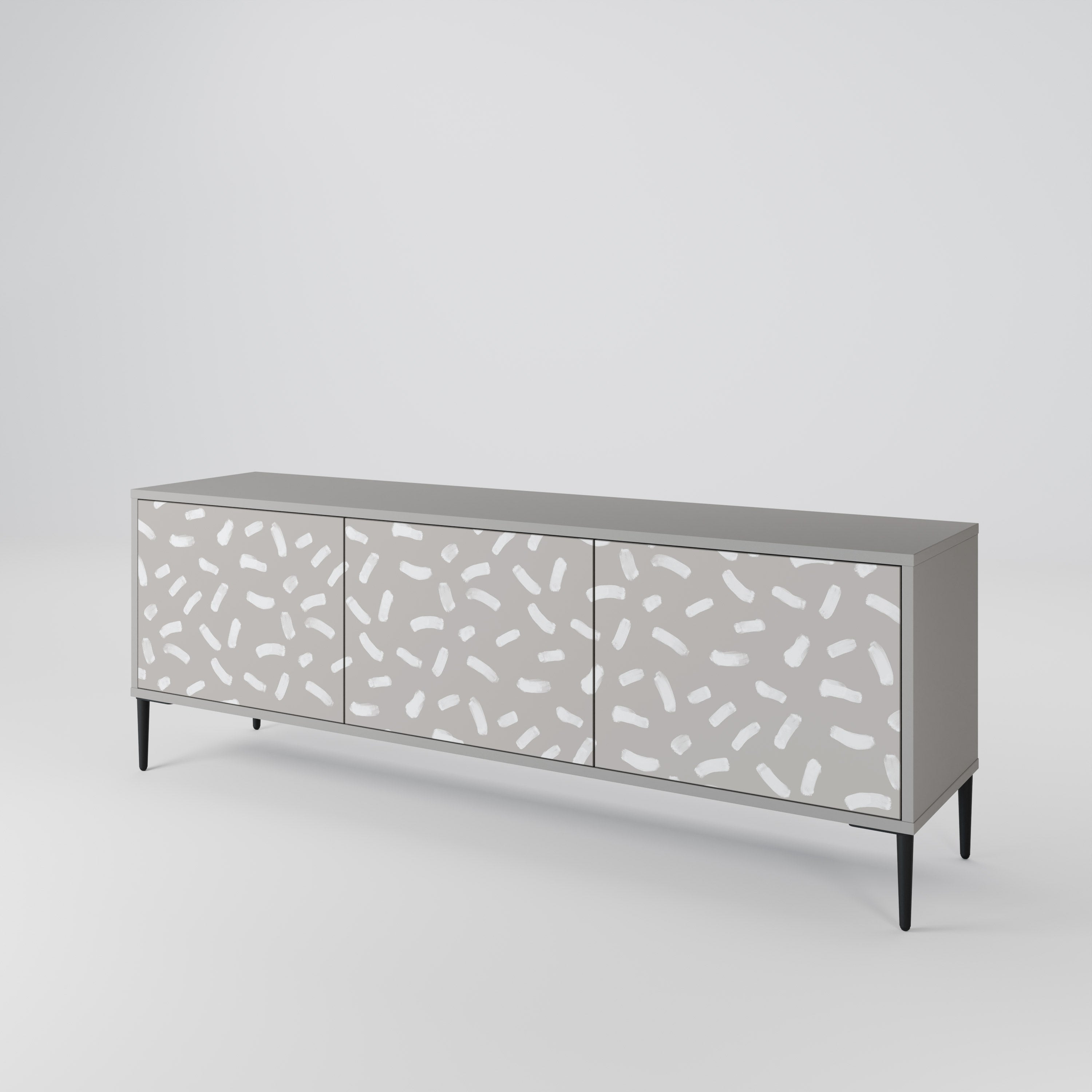 PASSING SECONDS 3-Door TV Cabinet