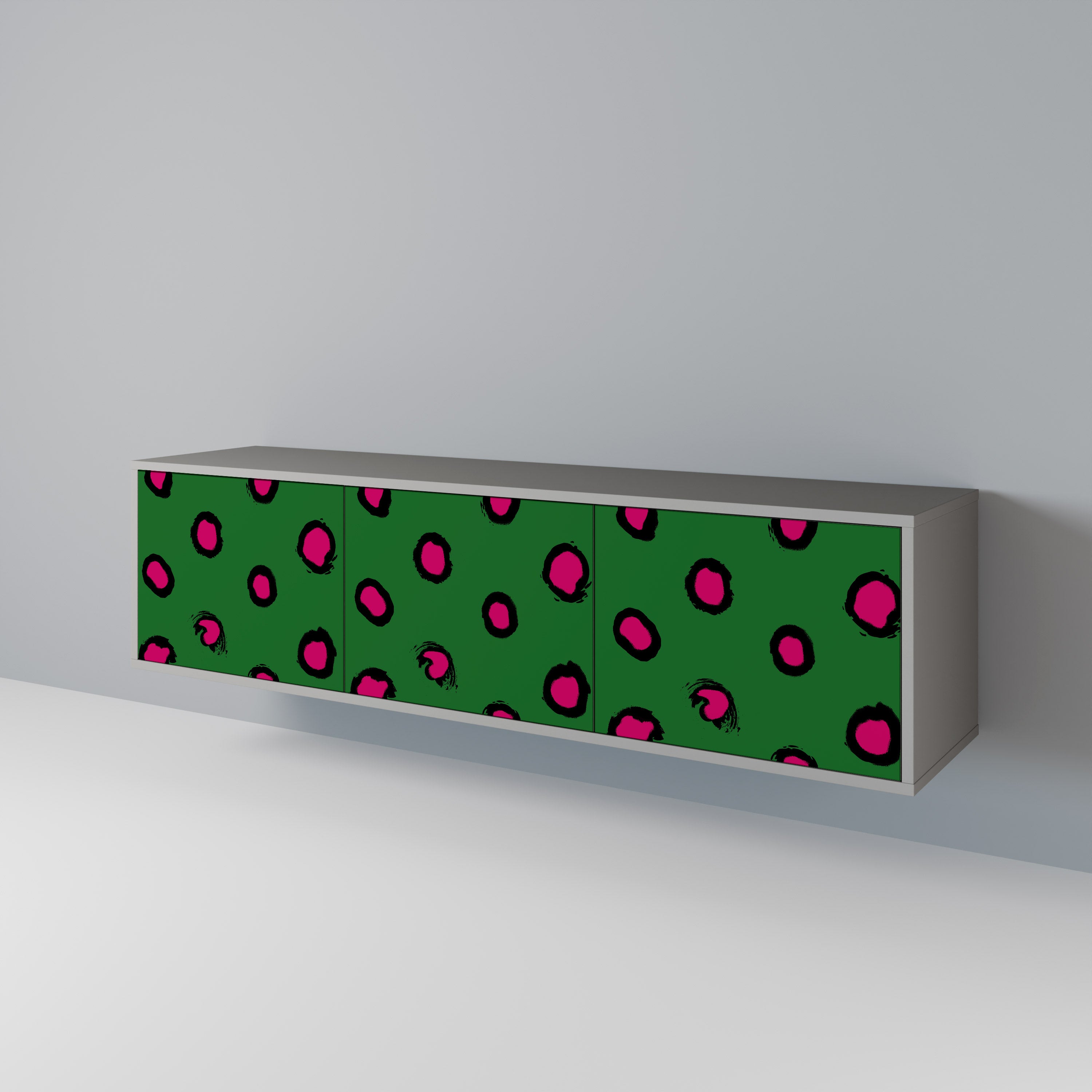 FUNKY SPOTS Třídveřový TV stolek