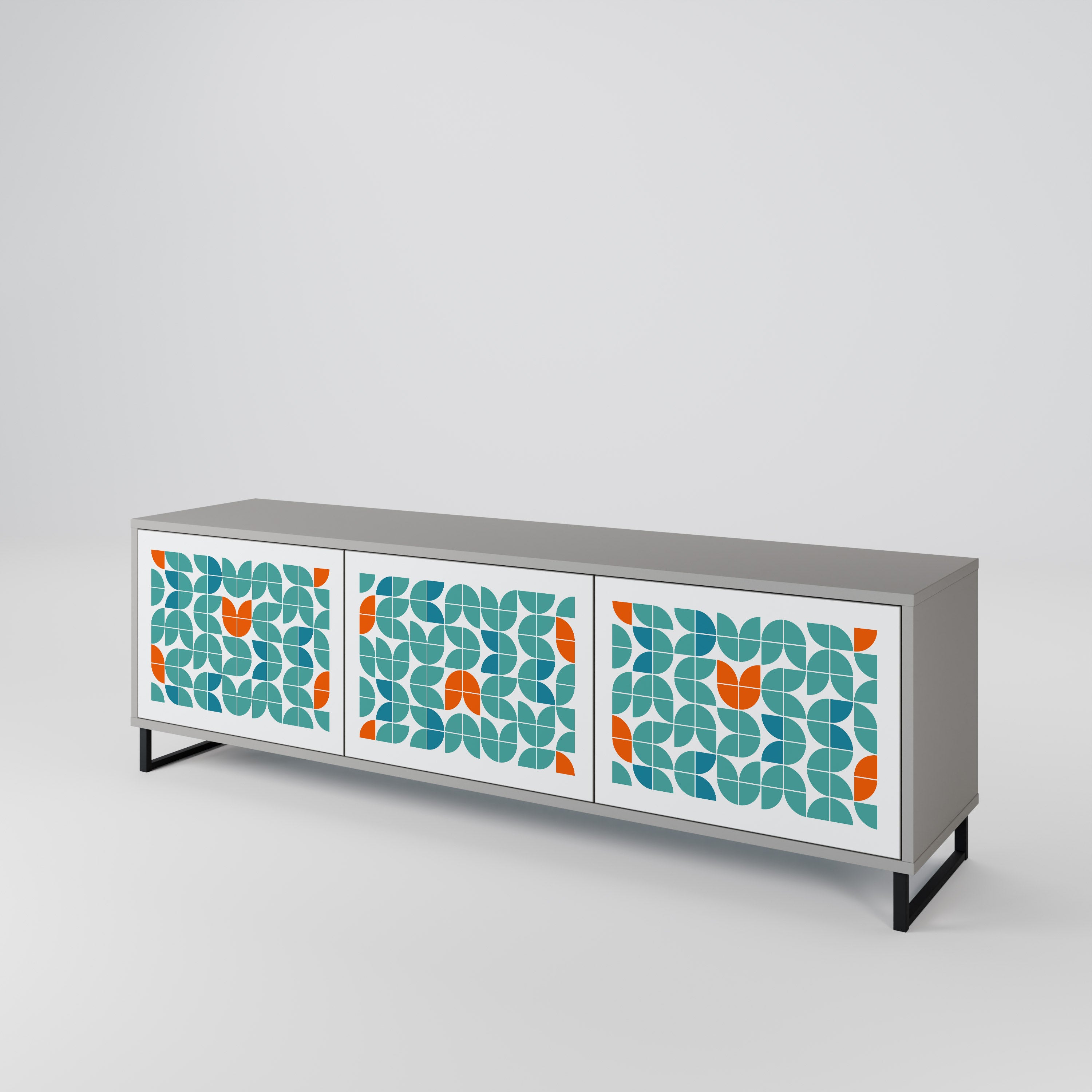 BE THE CHANGE Móvel de TV de 3 Portas