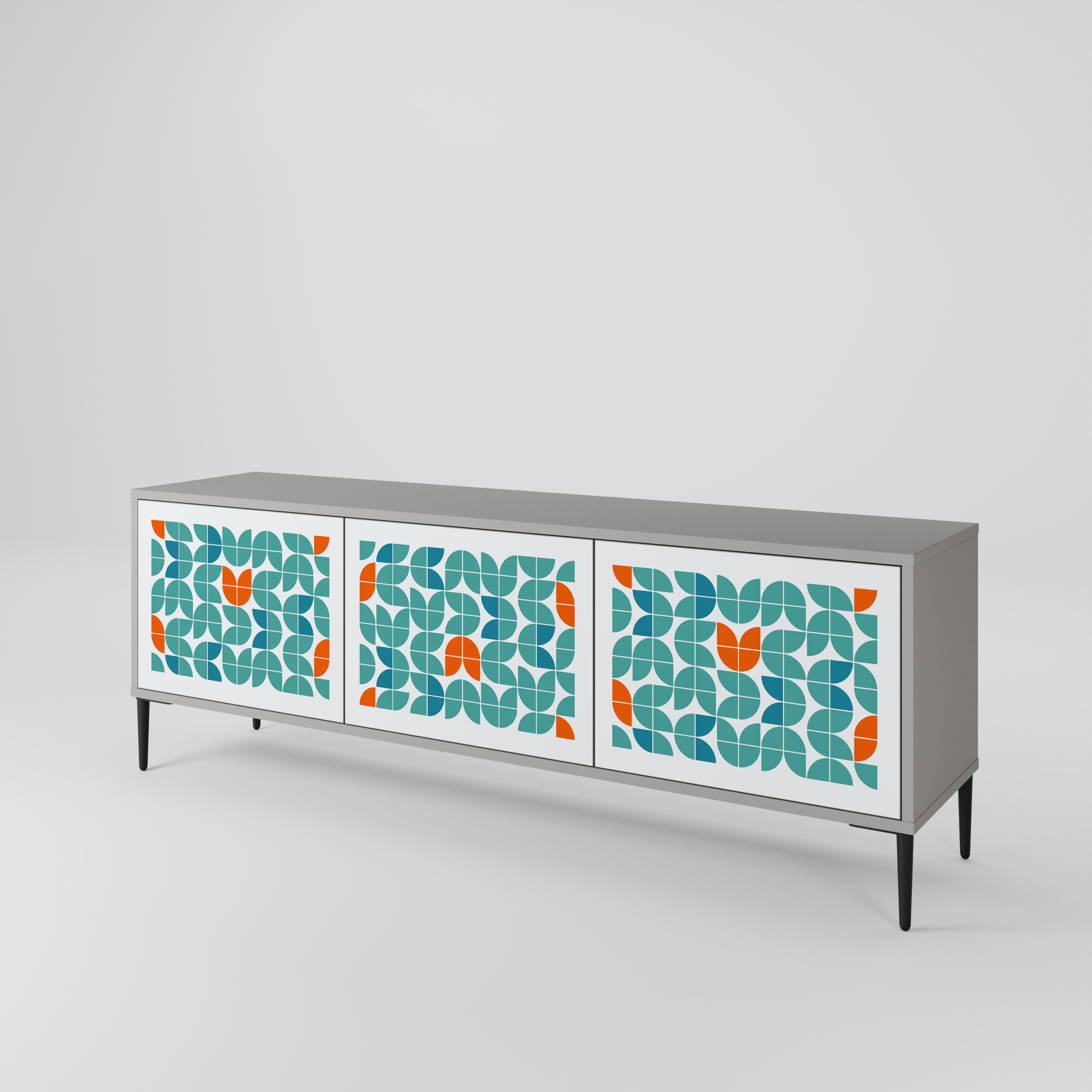 BE THE CHANGE Móvel de TV de 3 Portas