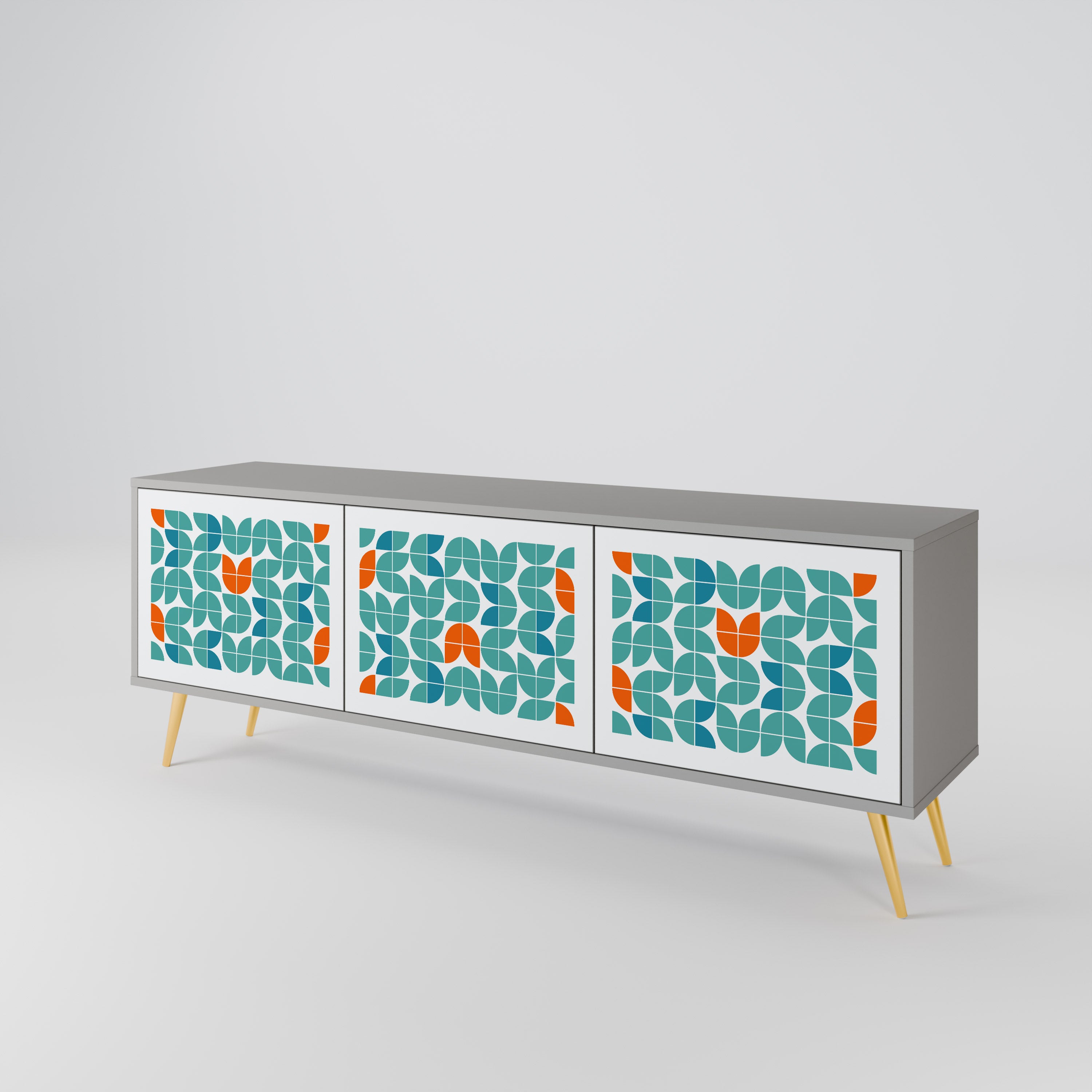 BE THE CHANGE Móvel de TV de 3 Portas