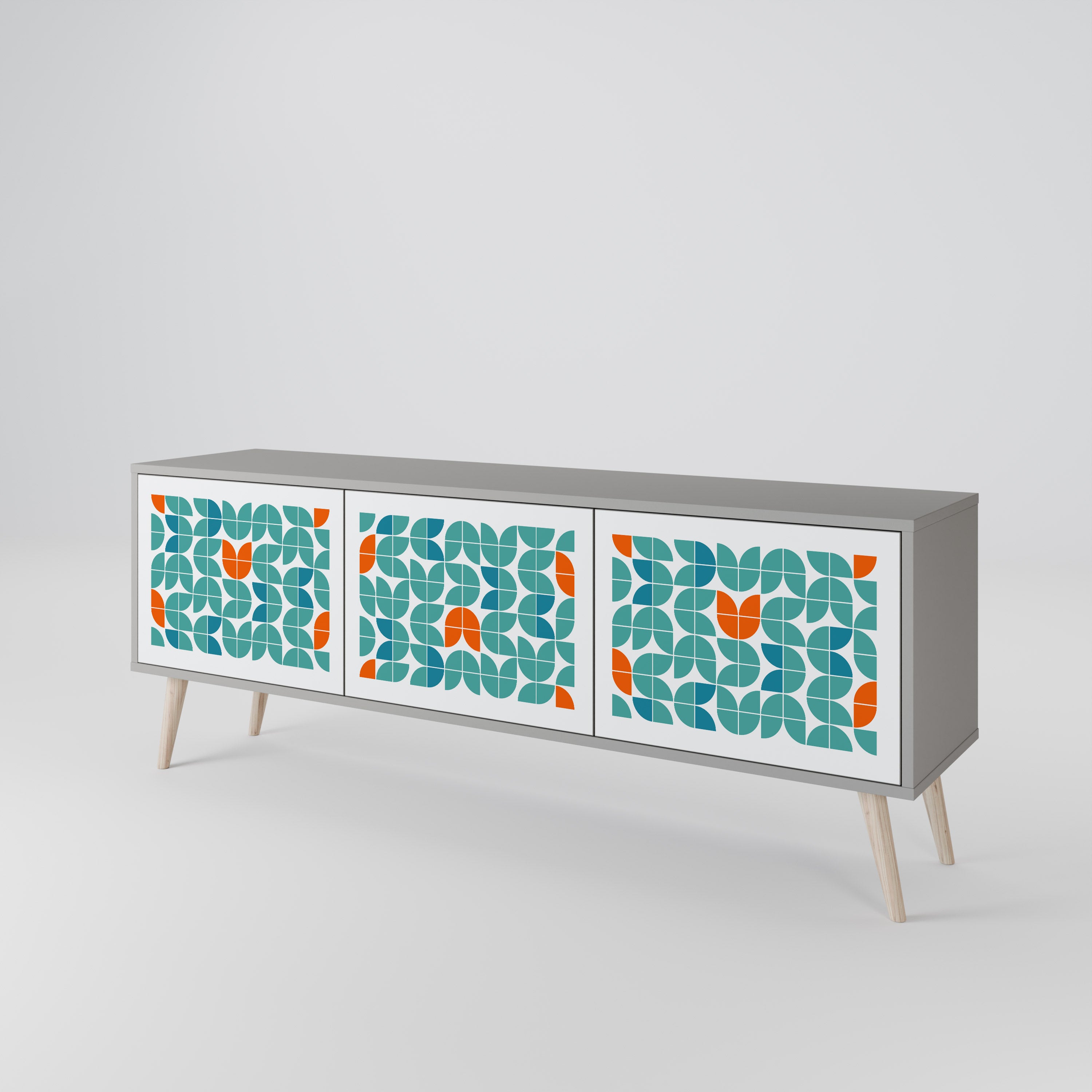 BE THE CHANGE Móvel de TV de 3 Portas