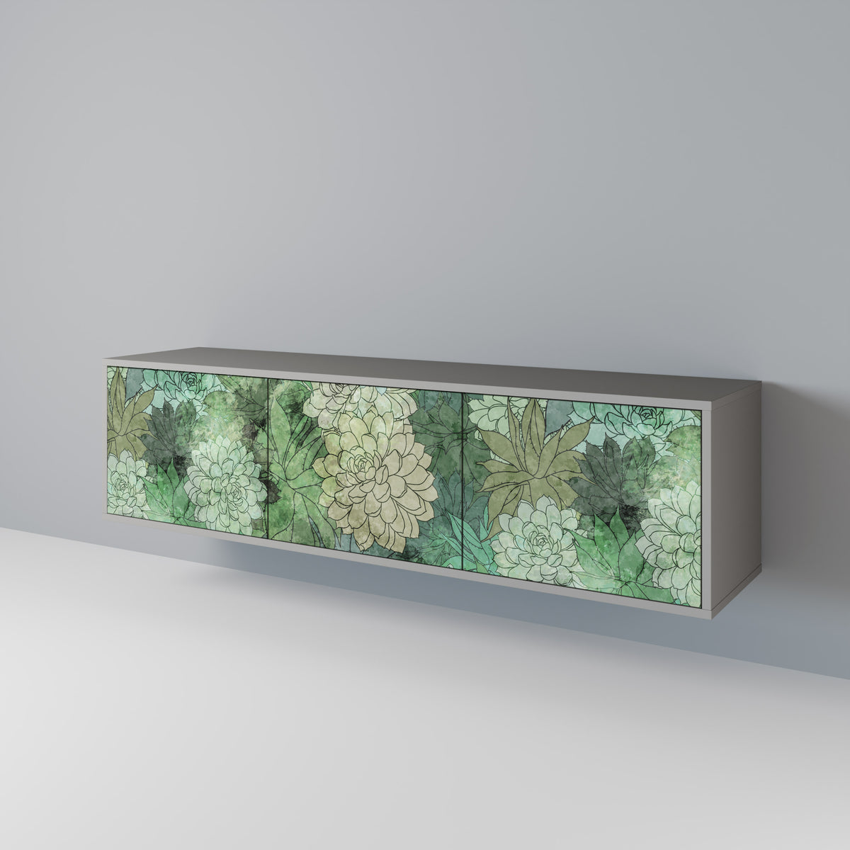 SUCCULENT CLUSTER Έπιπλο τηλεόρασης 3-θυρών