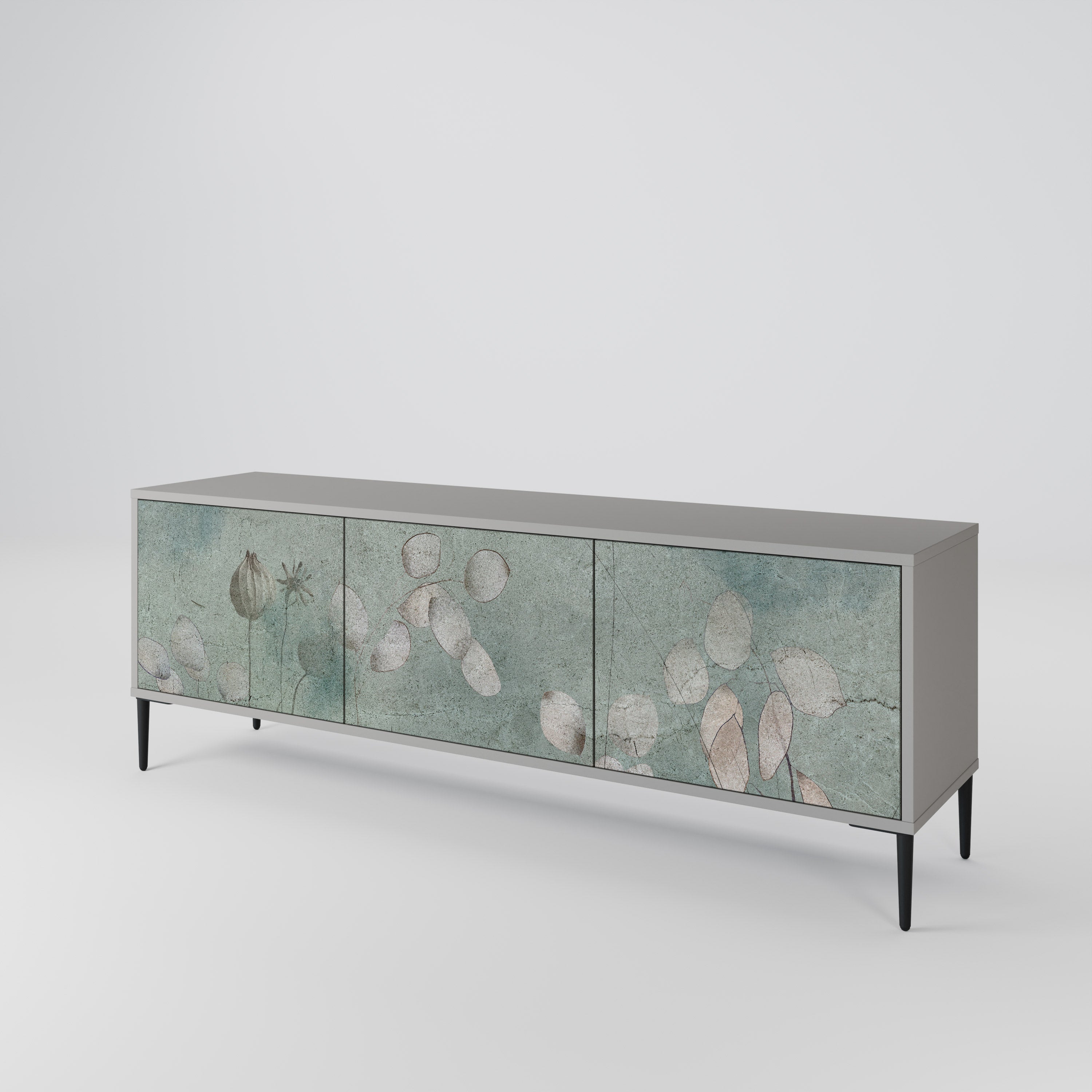 NIGHT LADY 3-türiges TV-Lowboard