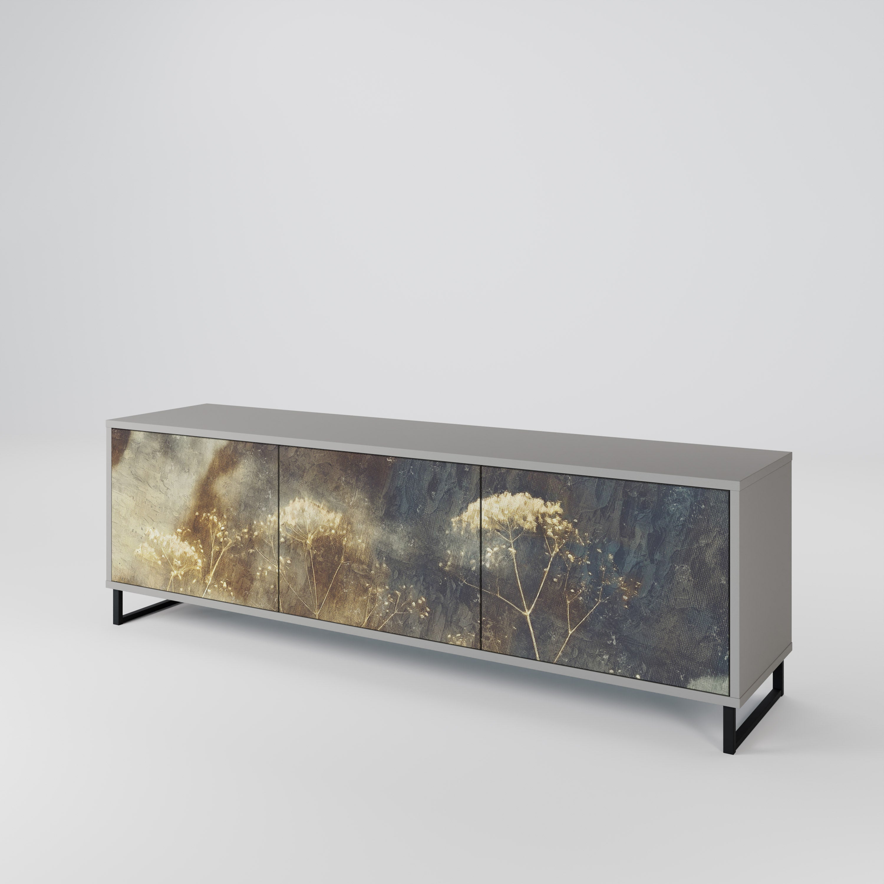 GENTLE POWER 3-türiges TV-Lowboard