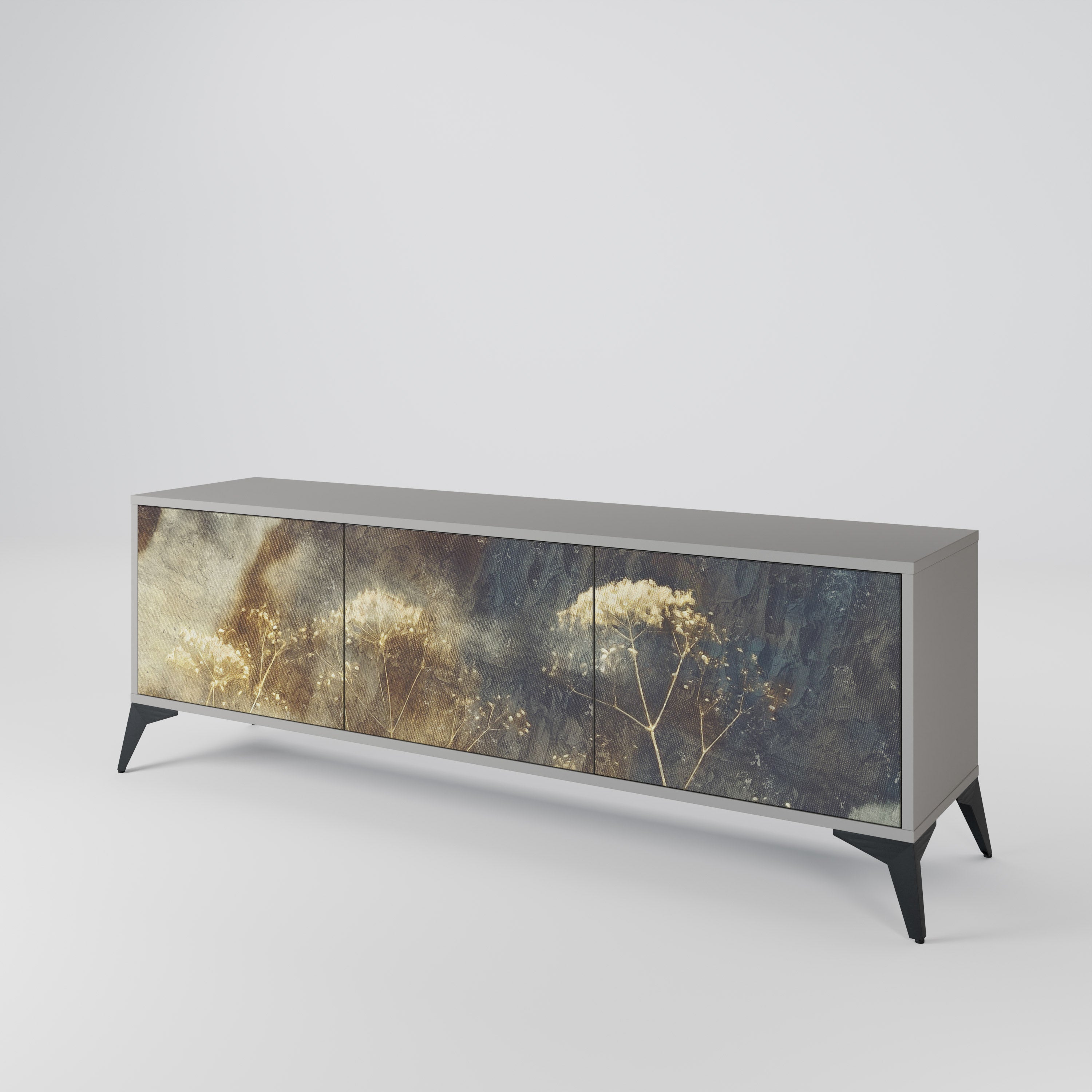 GENTLE POWER 3-türiges TV-Lowboard