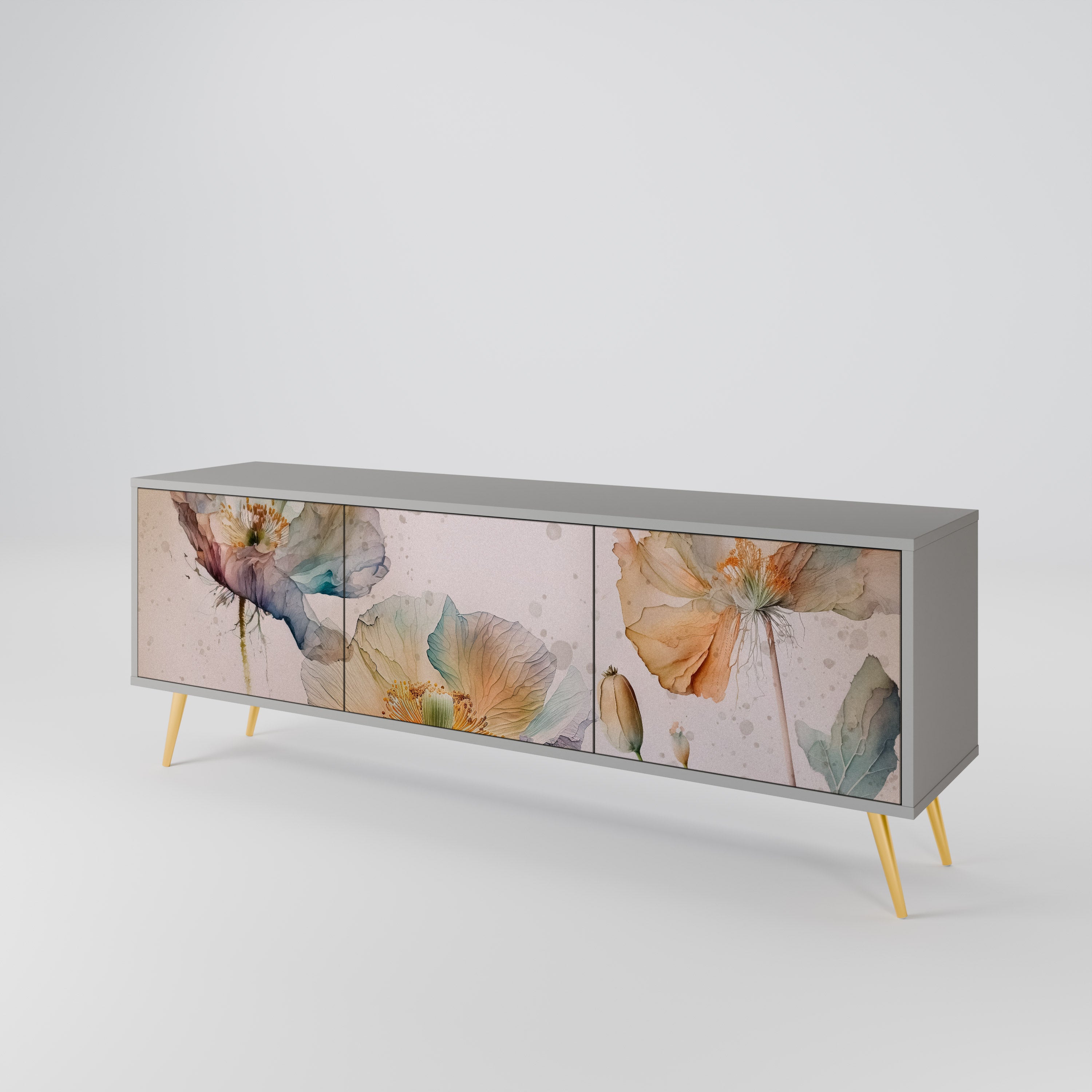 SOFTEN POPPY 3-türiges TV-Lowboard