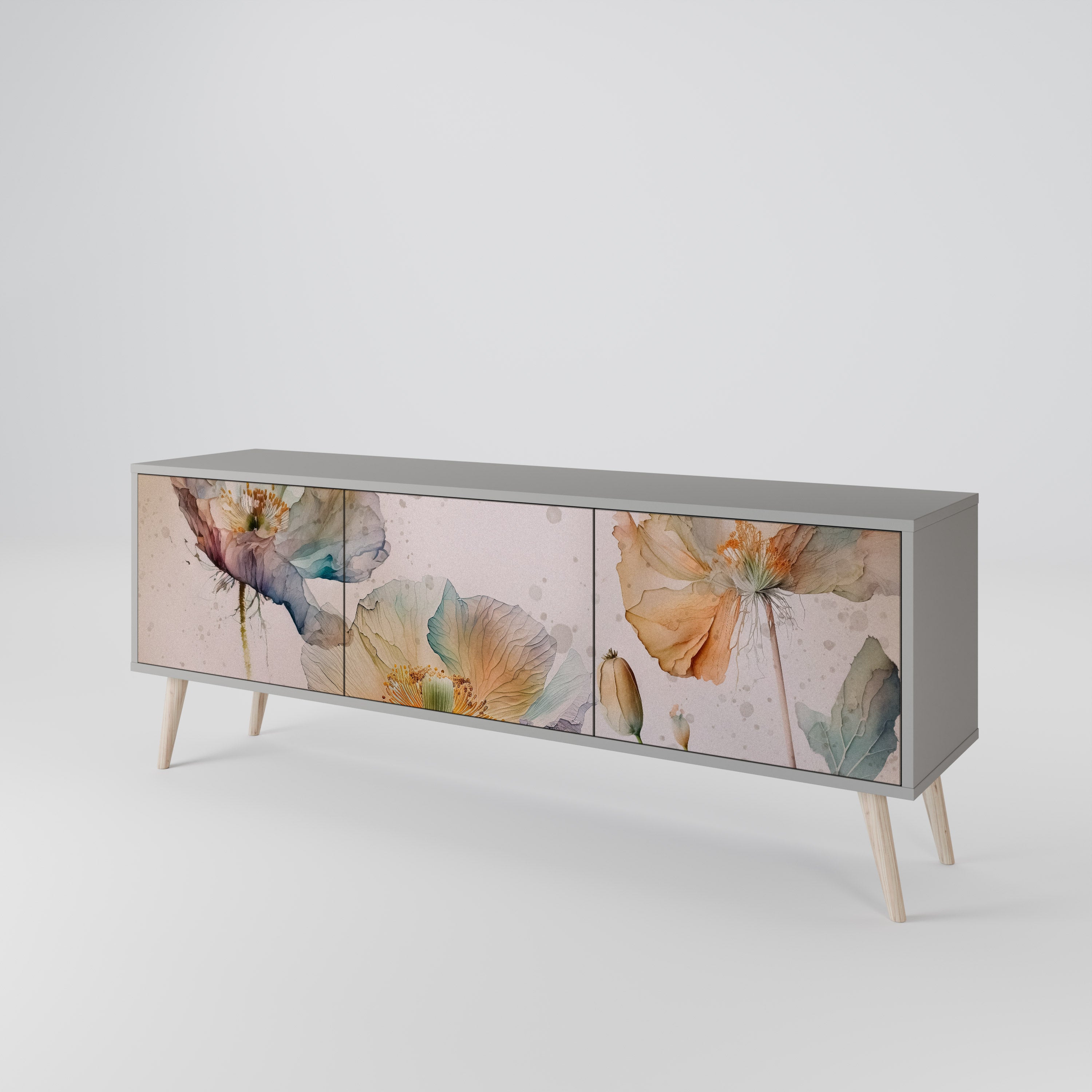 SOFTEN POPPY 3-türiges TV-Lowboard