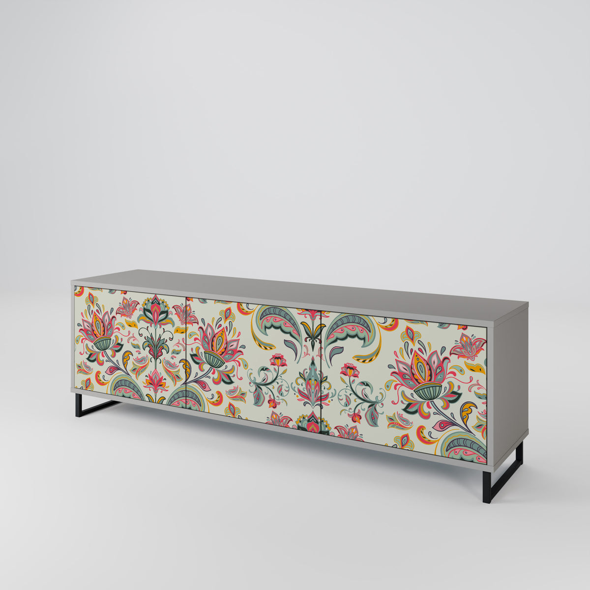 ORGANIC FOLKLORE 3-türiges TV-Lowboard