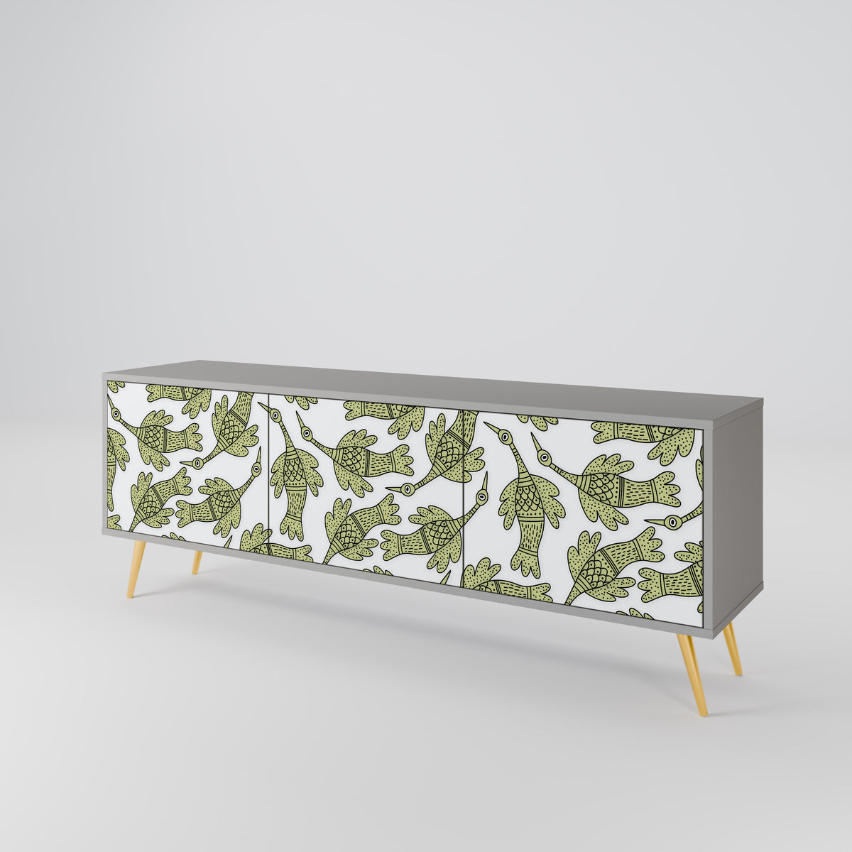 SEEDLING SONGBIRD 3-türiges TV-Lowboard