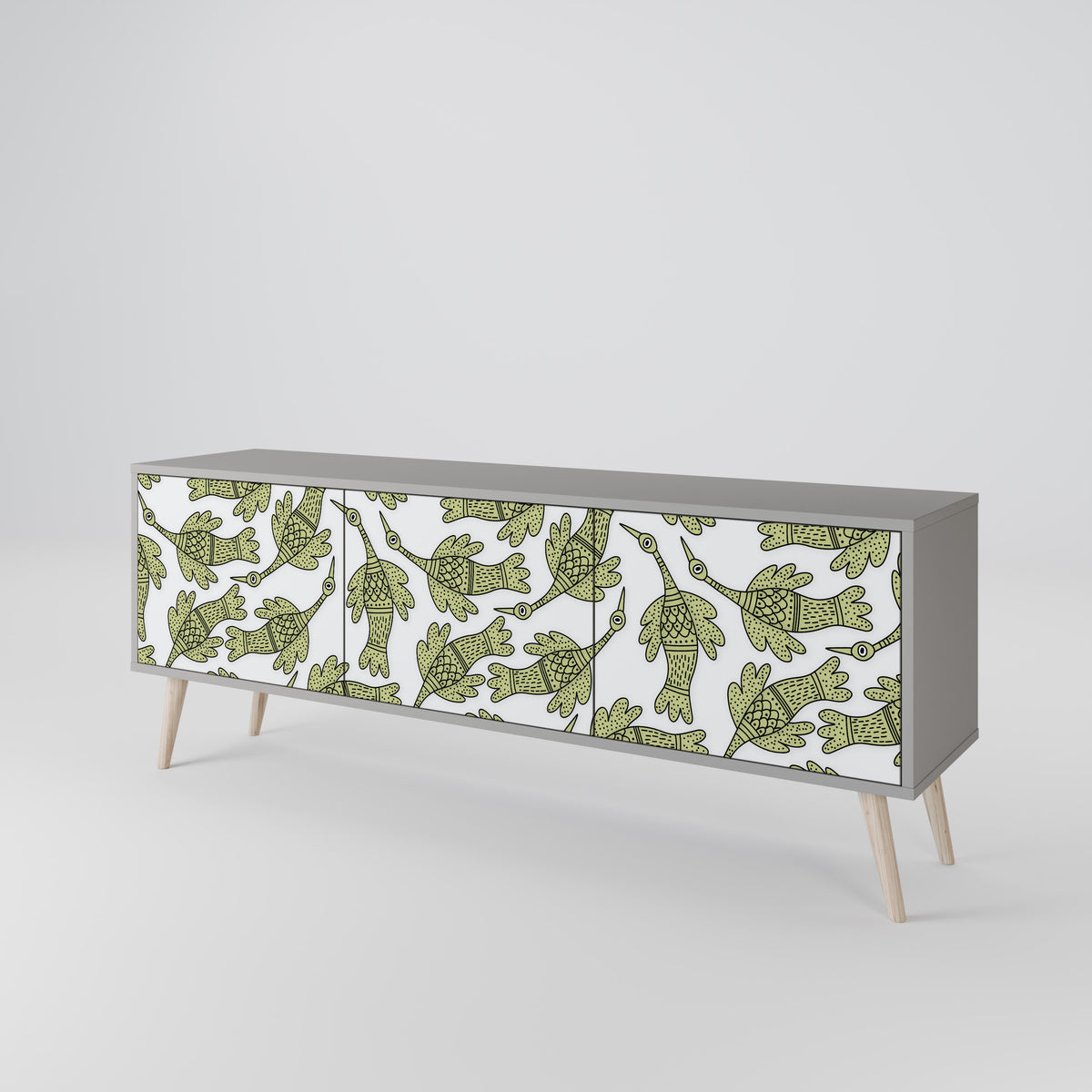 SEEDLING SONGBIRD 3-türiges TV-Lowboard