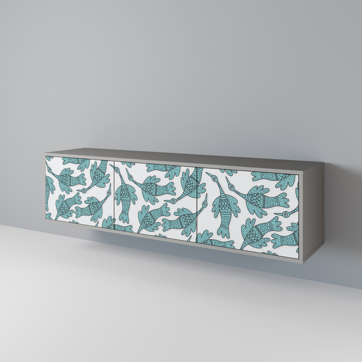 WATERSPOUT SONGIBIRD 3-türiges TV-Lowboard