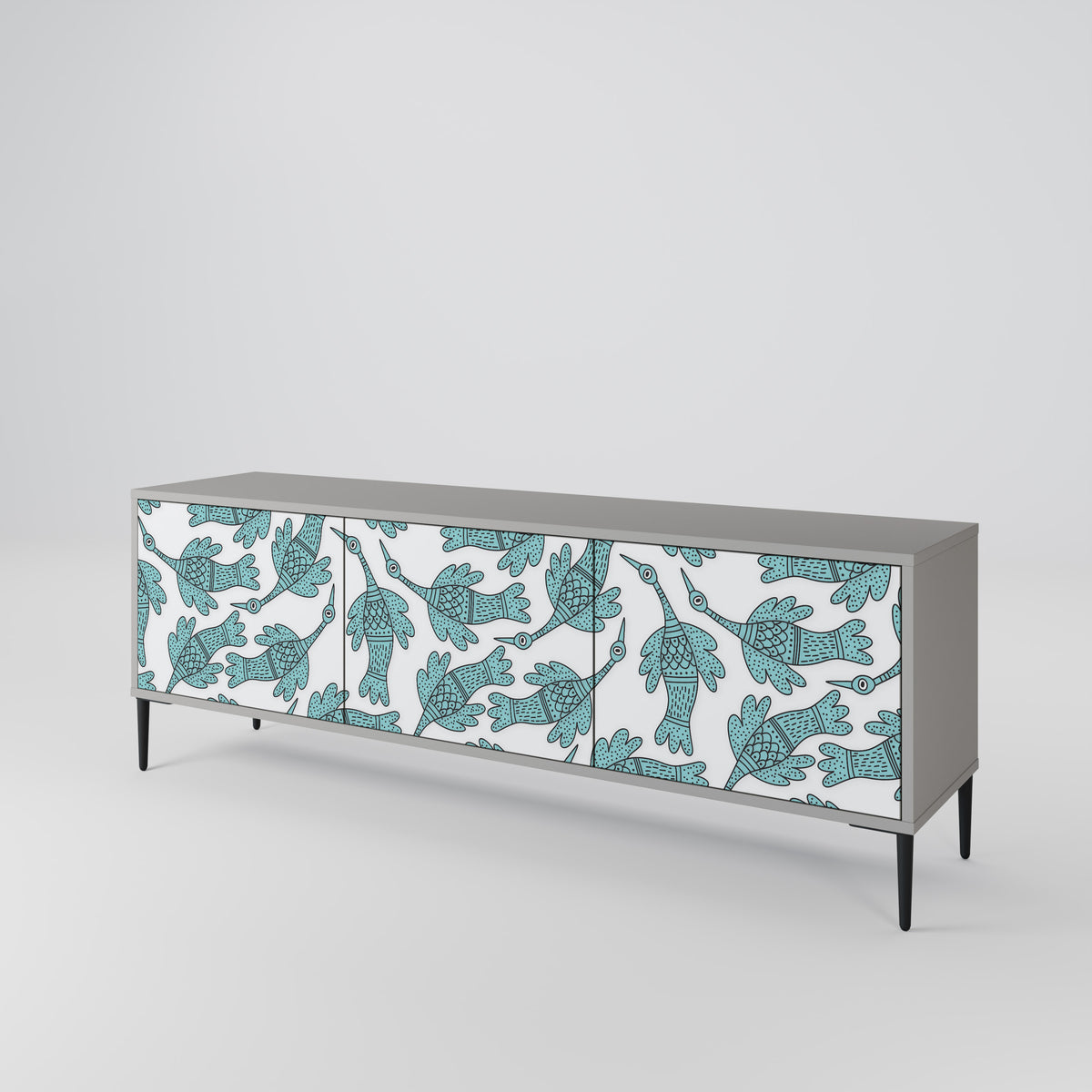 WATERSPOUT SONGIBIRD 3-türiges TV-Lowboard