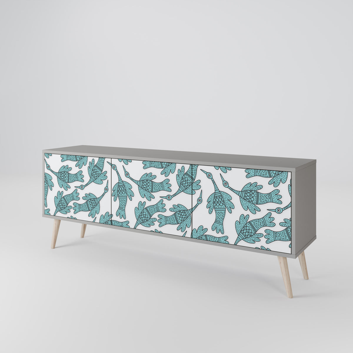 WATERSPOUT SONGIBIRD 3-türiges TV-Lowboard