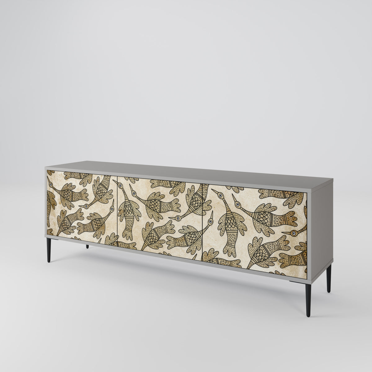 ALMONDINE SONGBIRD 3-türiges TV-Lowboard