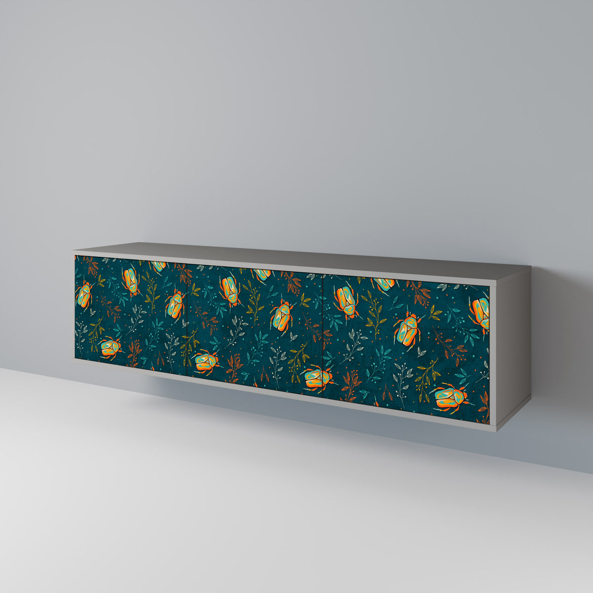 AUTUMN INSECTS 3-türiges TV-Lowboard