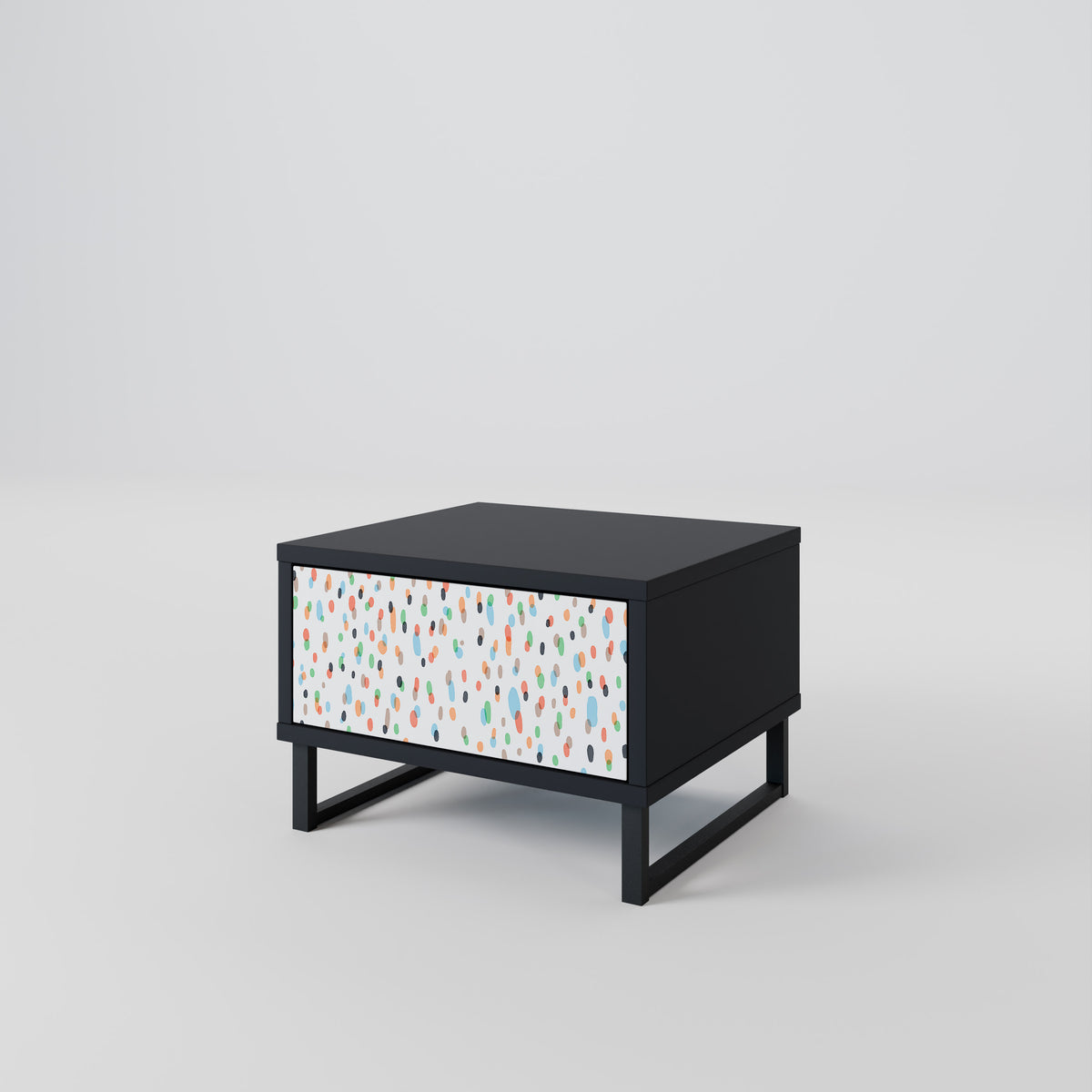 ENERGETIC SPOTS Nightstand with Drawer