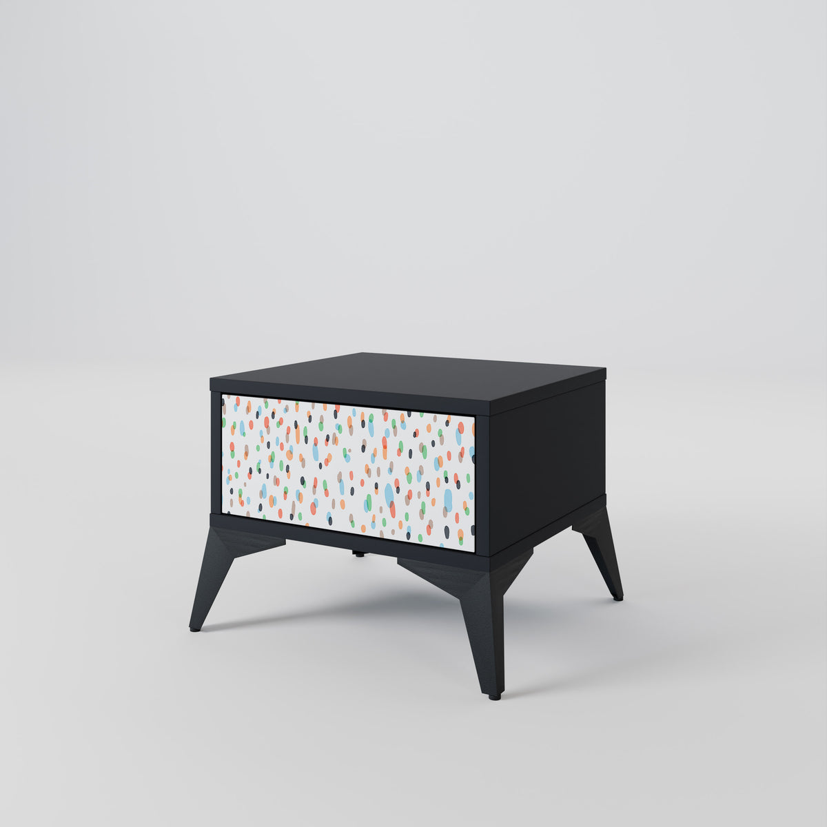 ENERGETIC SPOTS Nightstand with Drawer
