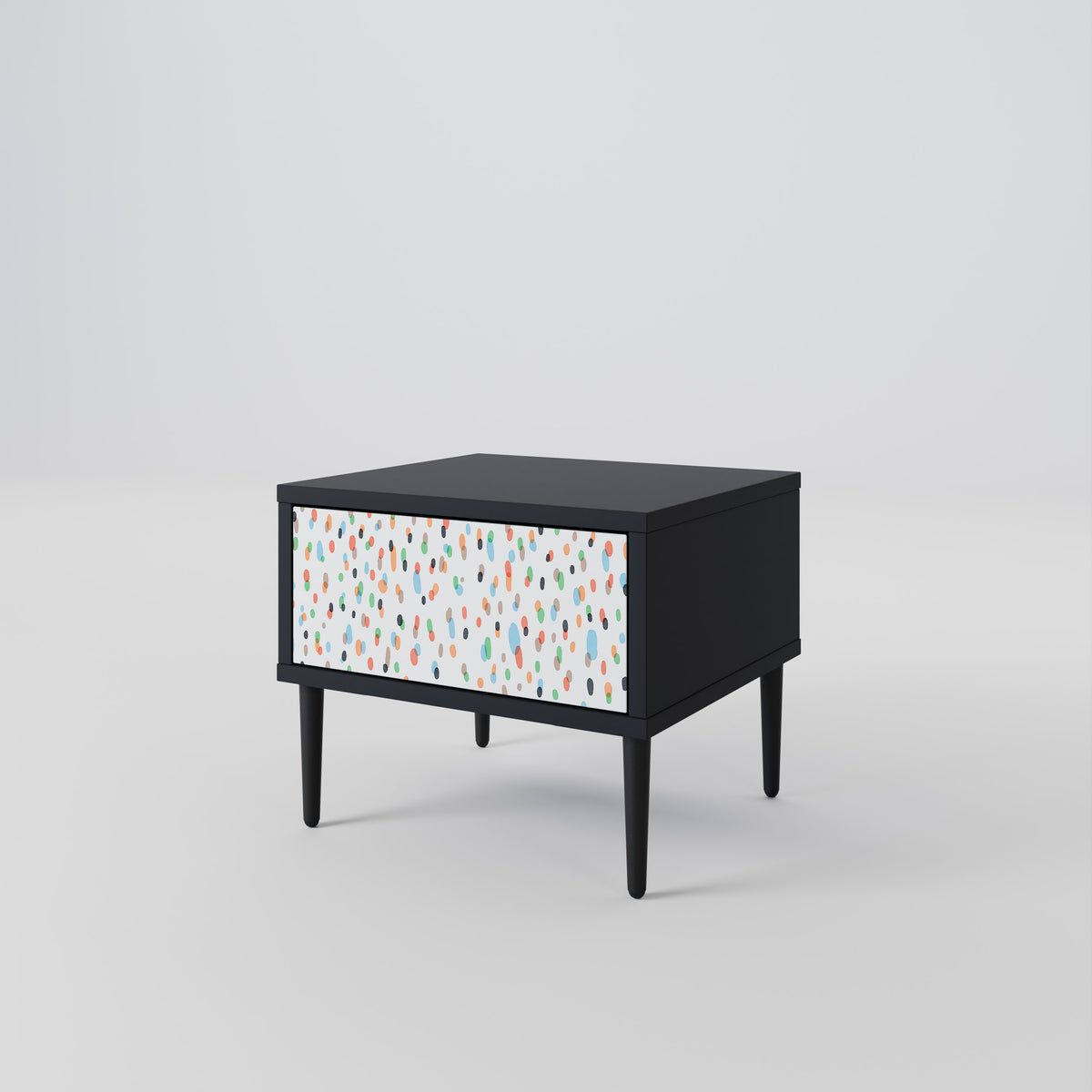 ENERGETIC SPOTS Nightstand with Drawer