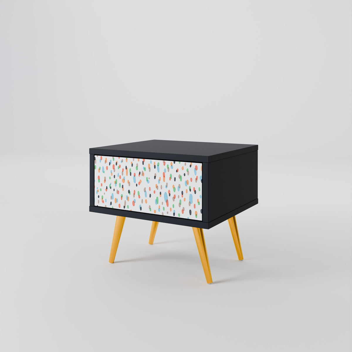 ENERGETIC SPOTS Nightstand with Drawer