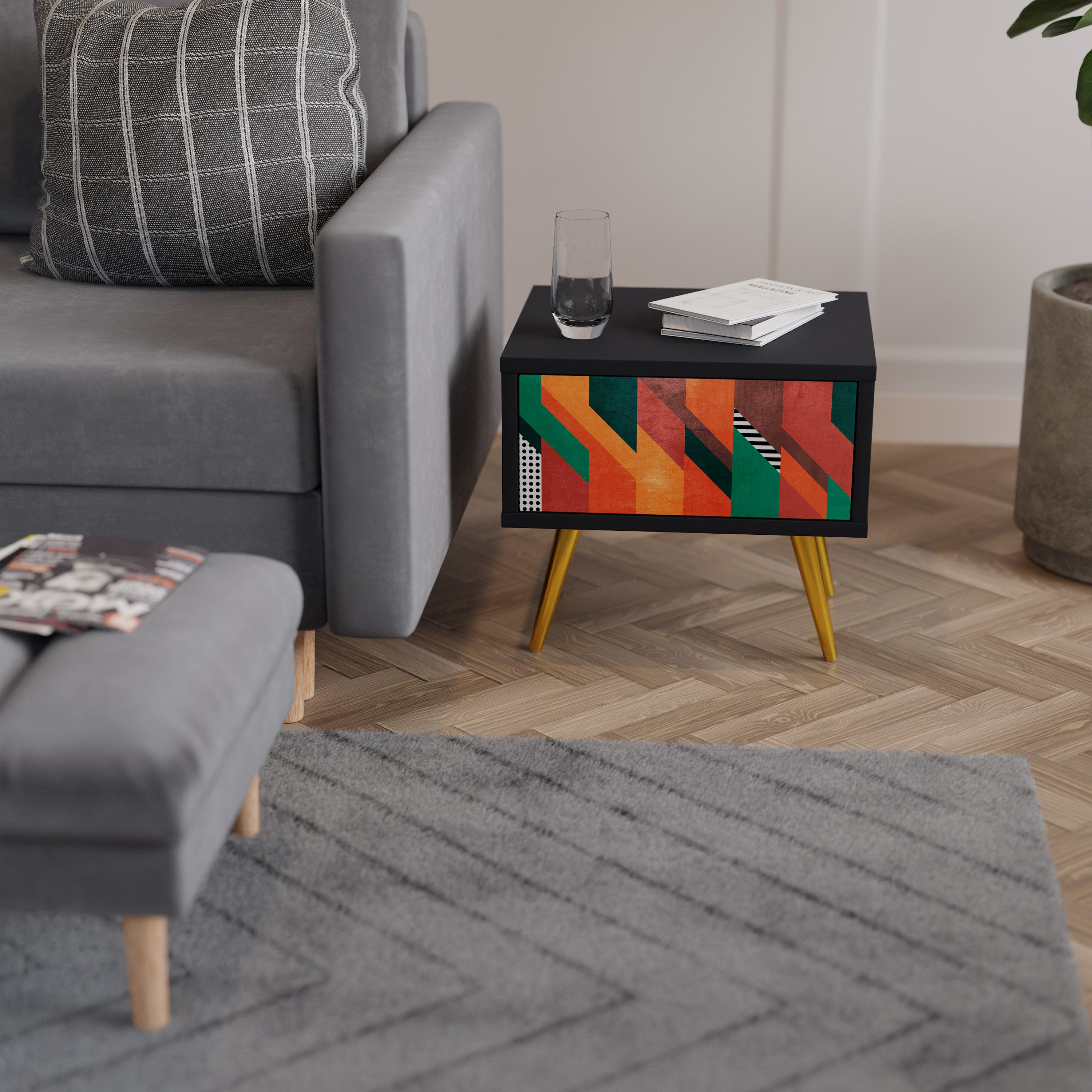 MAKESHIFT ARTISTRY Nightstand