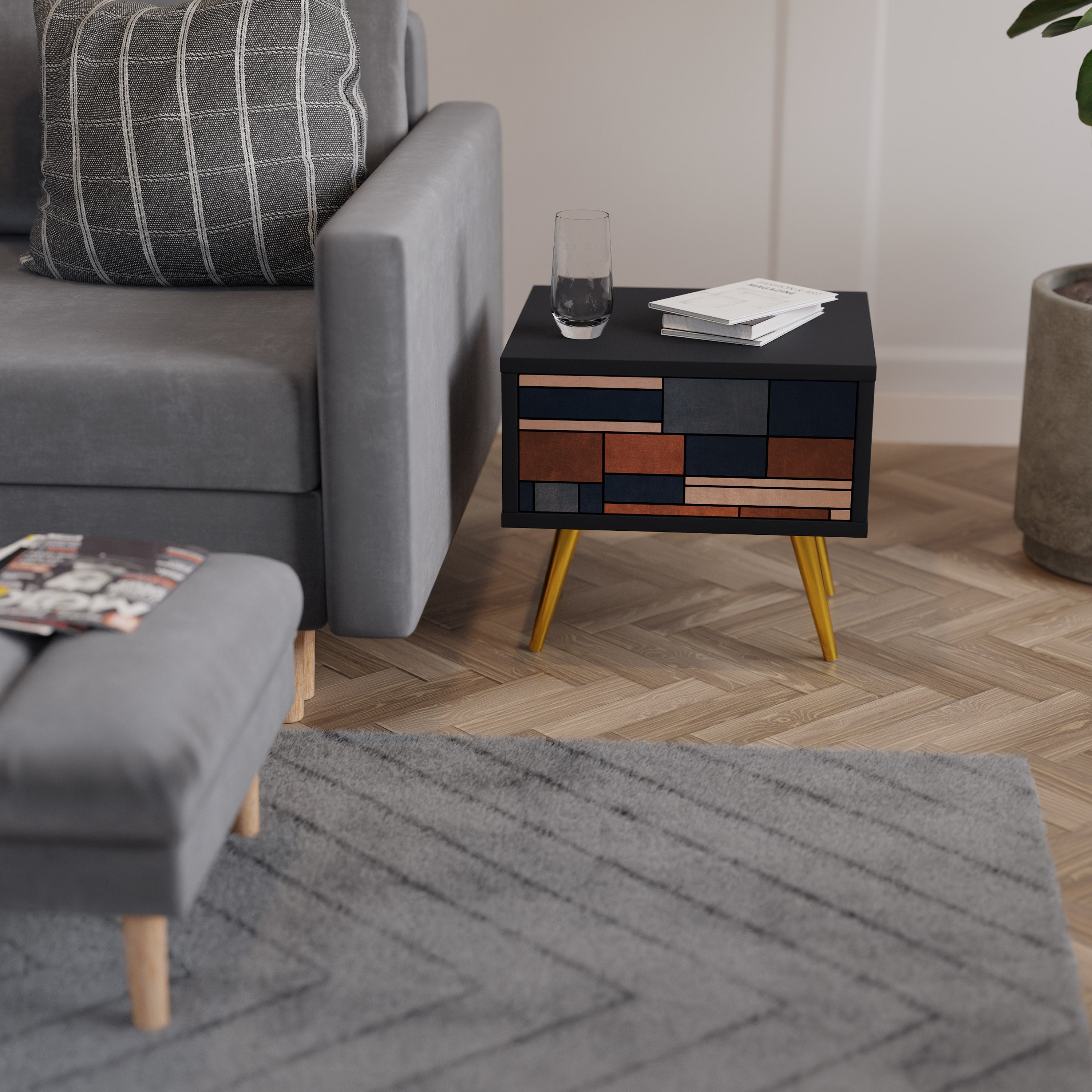 INTREPID FORMATION Sängbord 