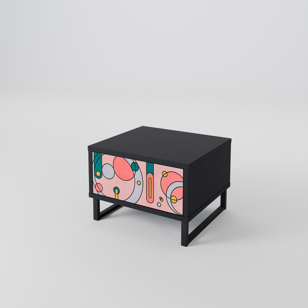 GOSSAMER ECHOES Nightstand with Drawer