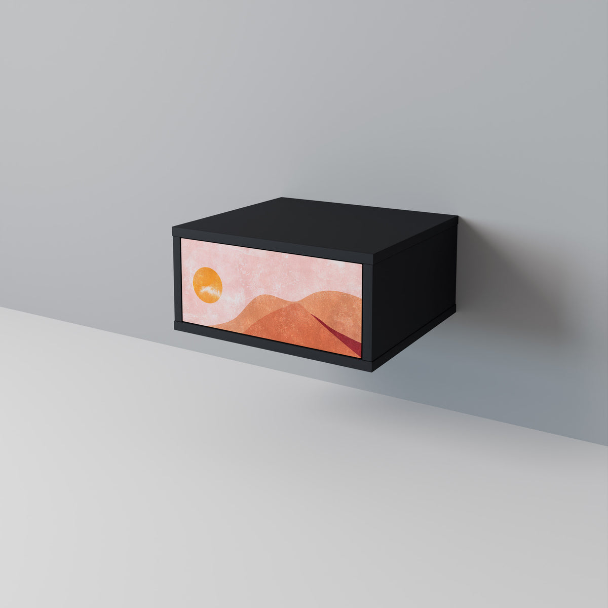 LUMINOUS SUNLIGHT Nightstand with Drawer
