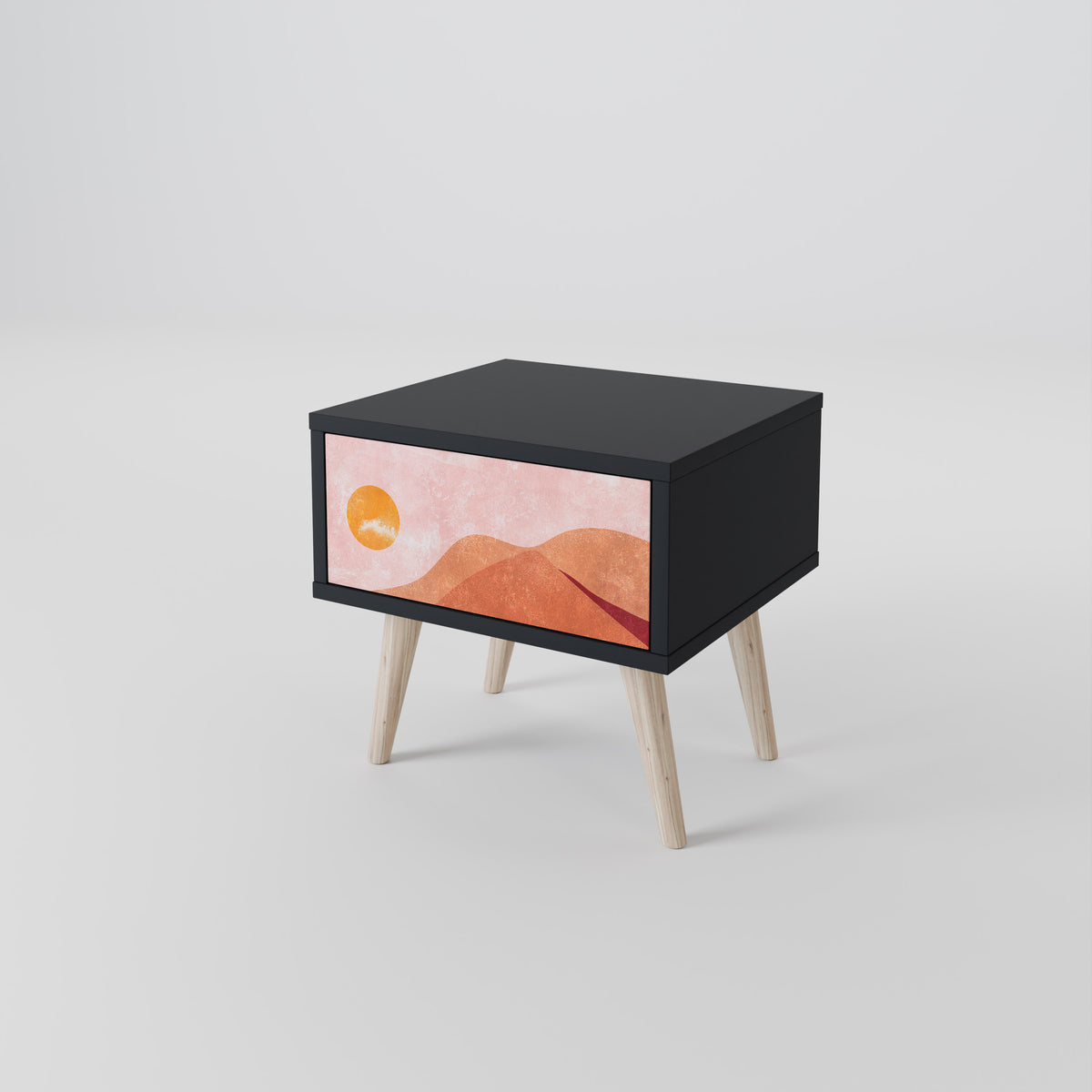 LUMINOUS SUNLIGHT Nightstand with Drawer
