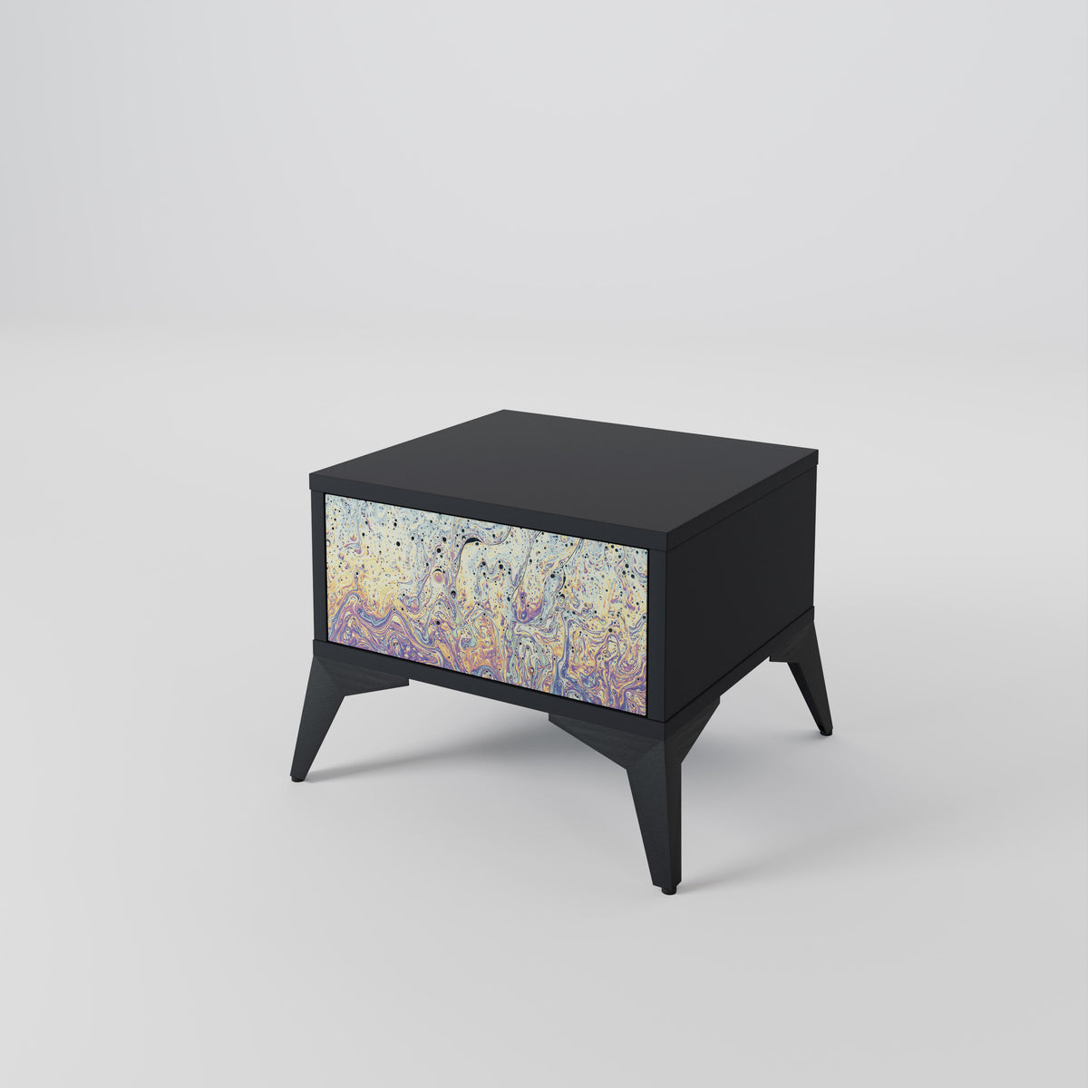 MOSAIC OF COLORS Nightstand with Drawer