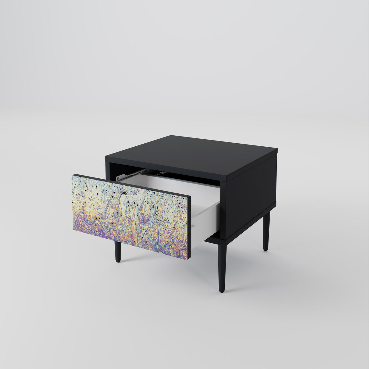 MOSAIC OF COLORS Nightstand with Drawer