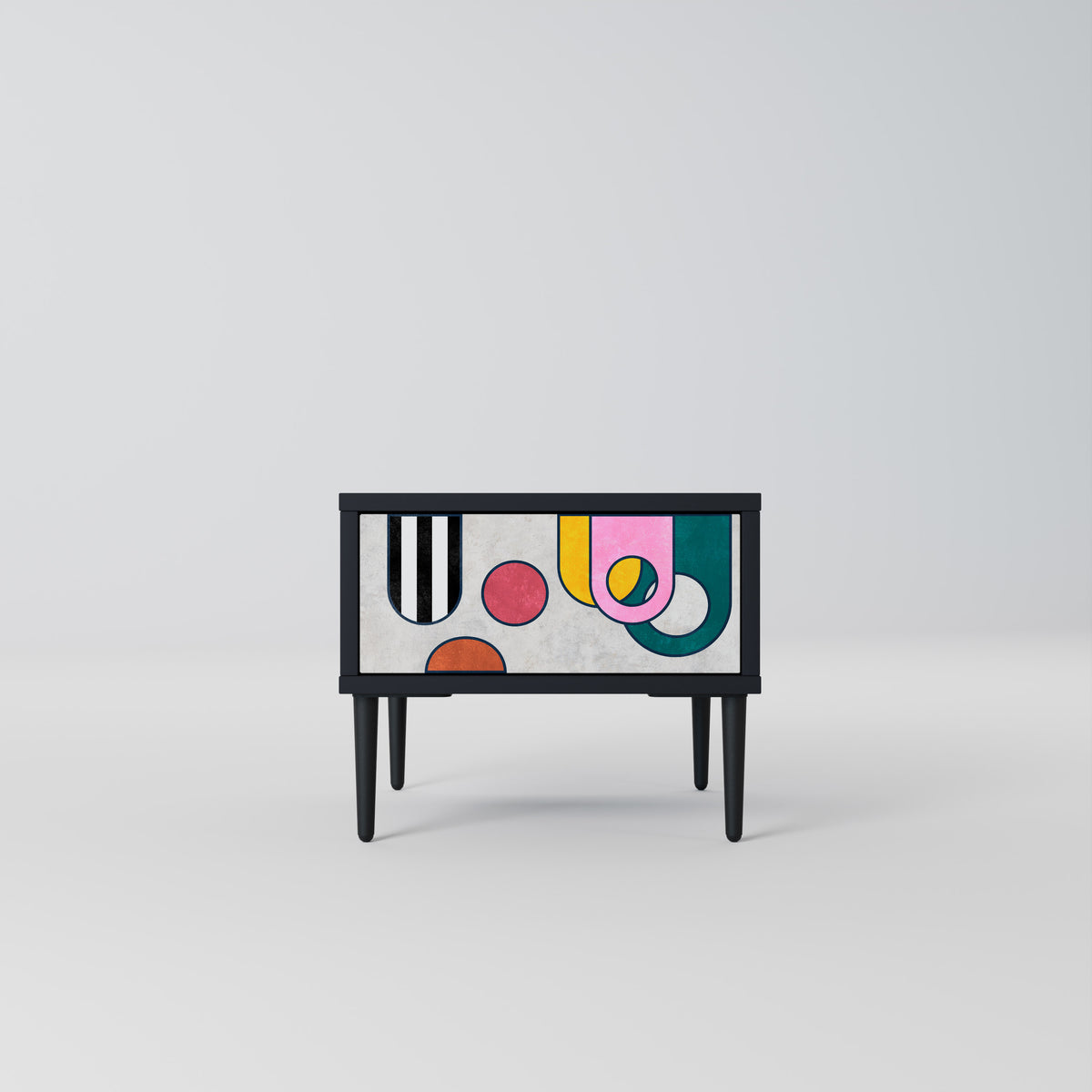 COOL STORY Nightstand with Drawer