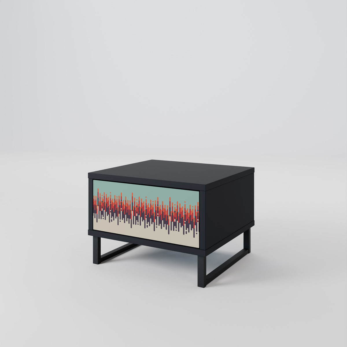 CHROMA CONTOURS Nightstand with Drawer