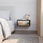 WATERCOLOUR PEAKS Sängbord 