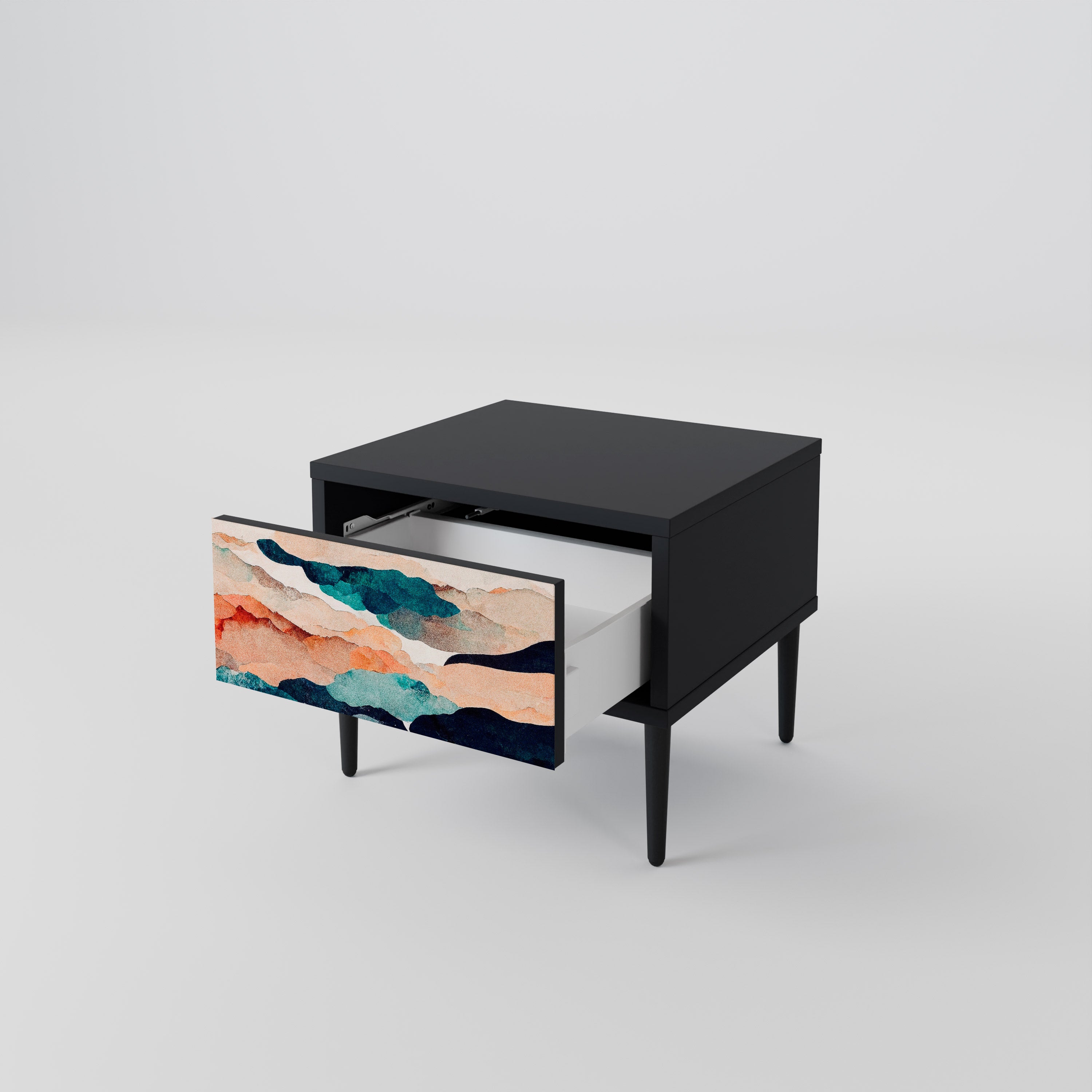 ABSTRACT LANDSCAPE Nightstand
