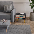 ABSTRACT LANDSCAPE Nightstand