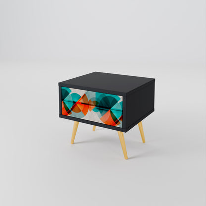 CIRCULAR RHAPSODY Nightstand