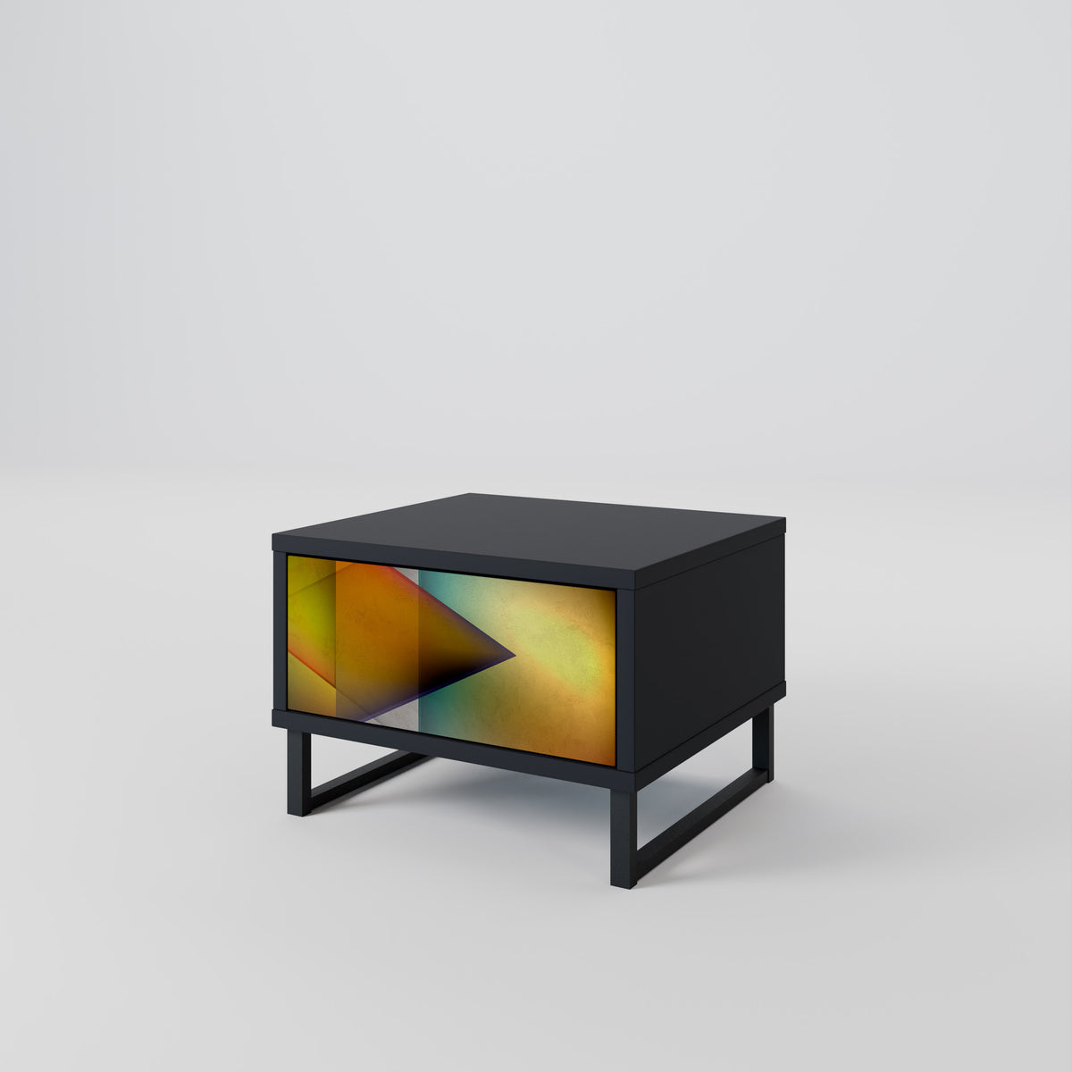 PIERCING SHARPNESS Nightstand with Drawer