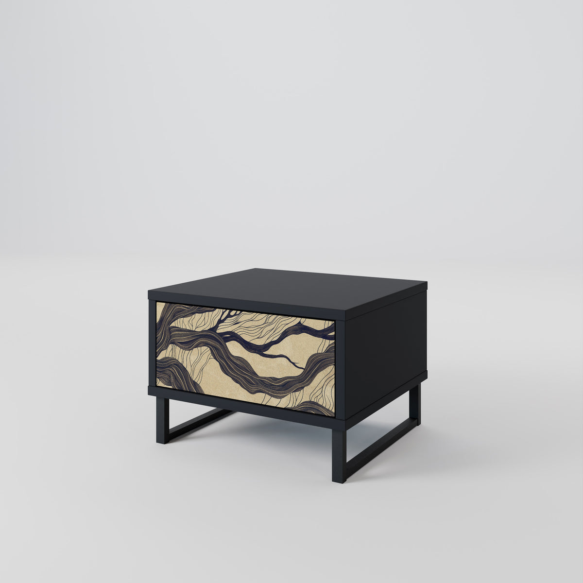 UNIFIED FRAGMENTS Nightstand with Drawer