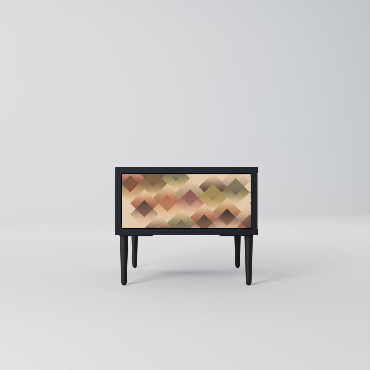 GEOMETRIC FUSION Nightstand with Drawer