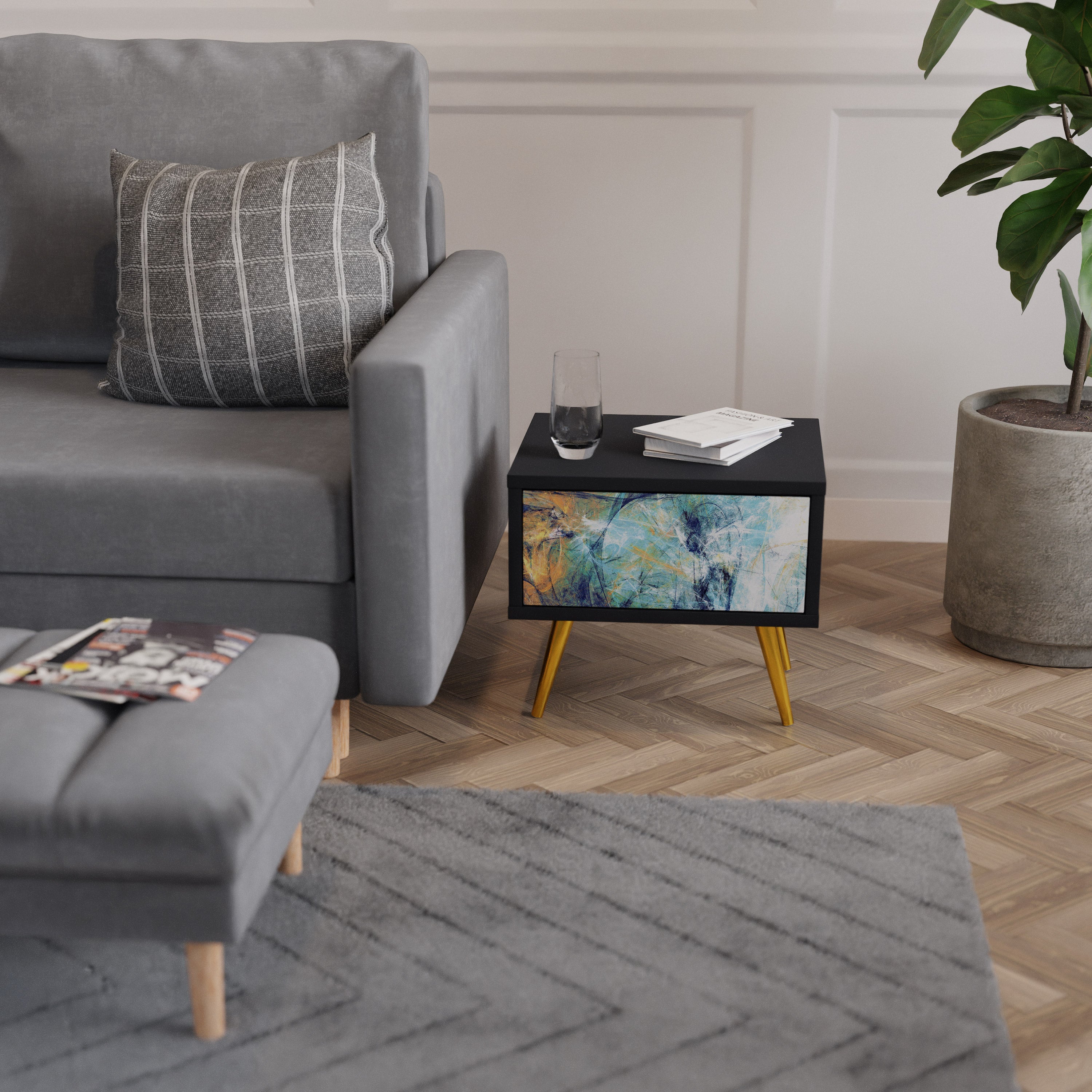 ABSTRACT THOUGHTS Sängbord 