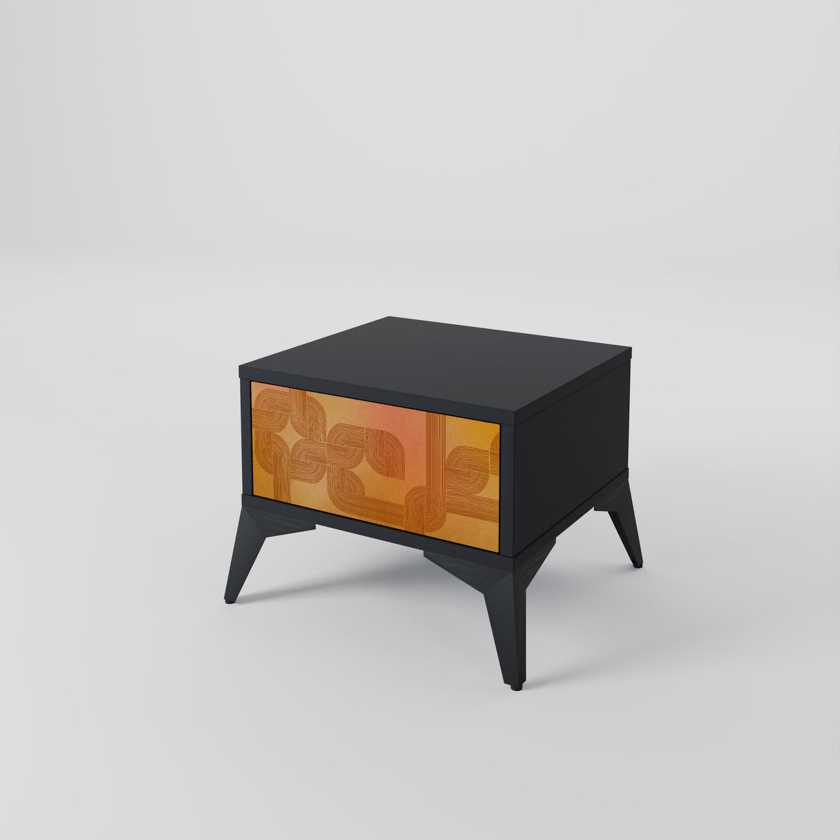 STRENGTHENING RELATION Nightstand with Drawer