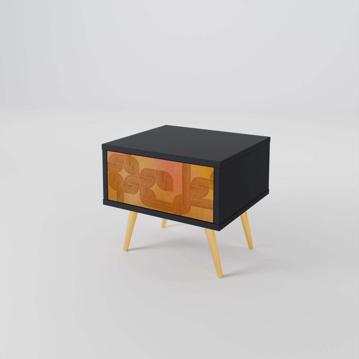 STRENGTHENING RELATION Nightstand with Drawer
