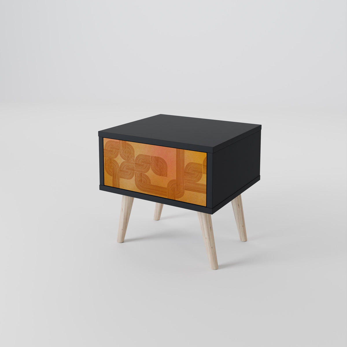 STRENGTHENING RELATION Nightstand with Drawer