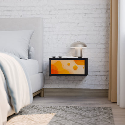 ORANGE ARRANGEMENT Nightstand with Drawer