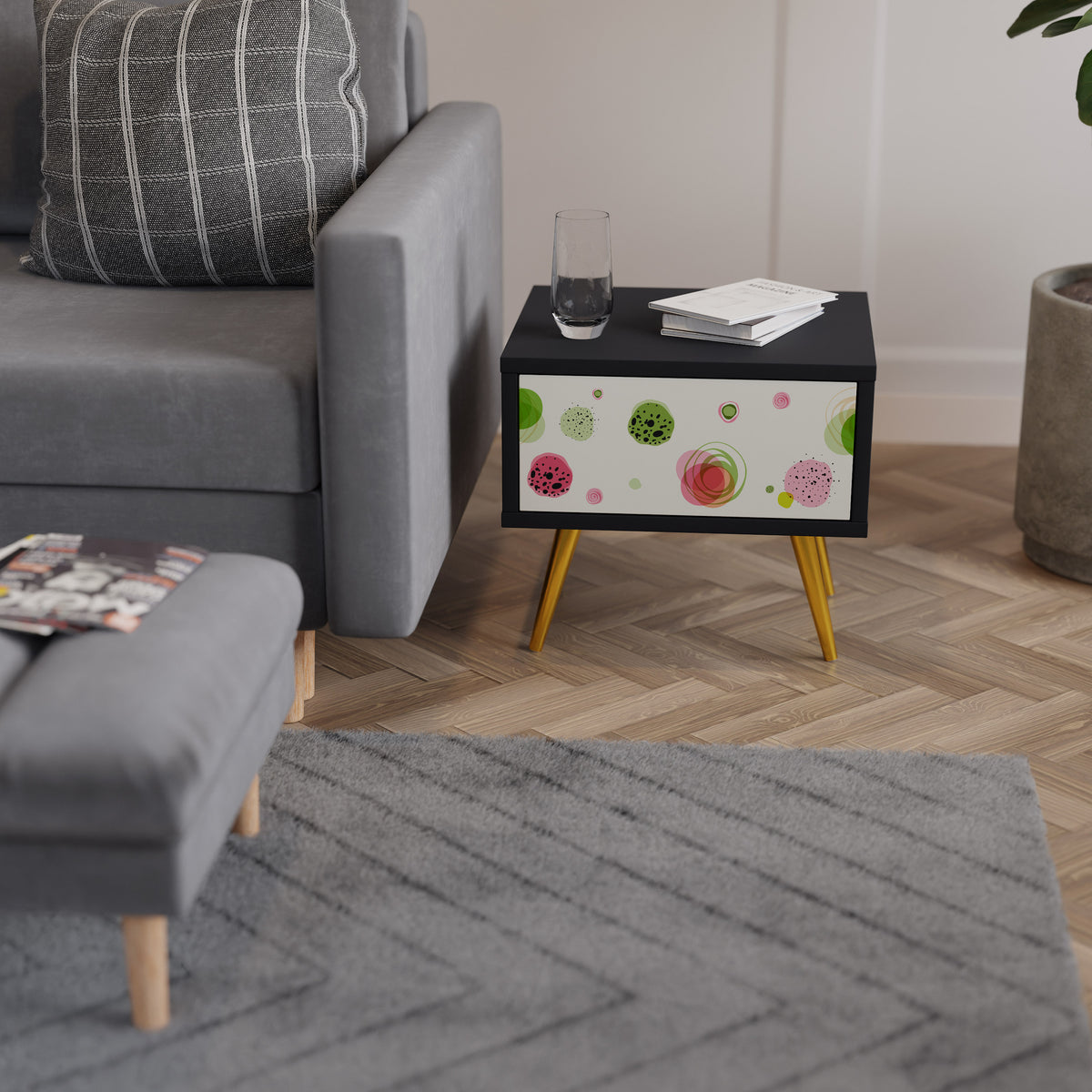 COLORFUL COSMOS Nightstand