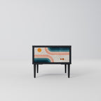 TWO HALVES Κομοδίνο με συρτάρι